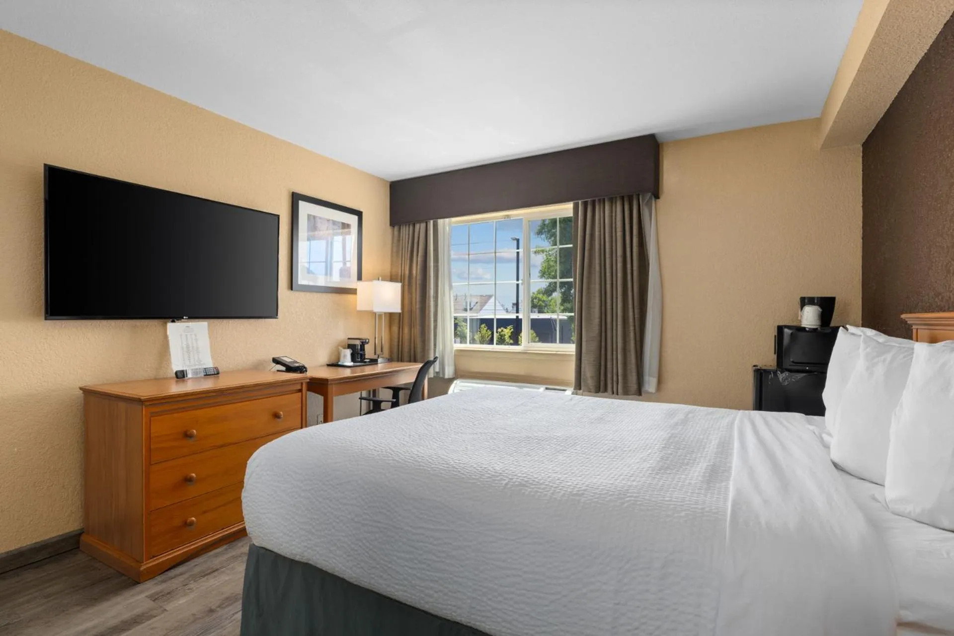 Bed in Ramada by Wyndham Portland