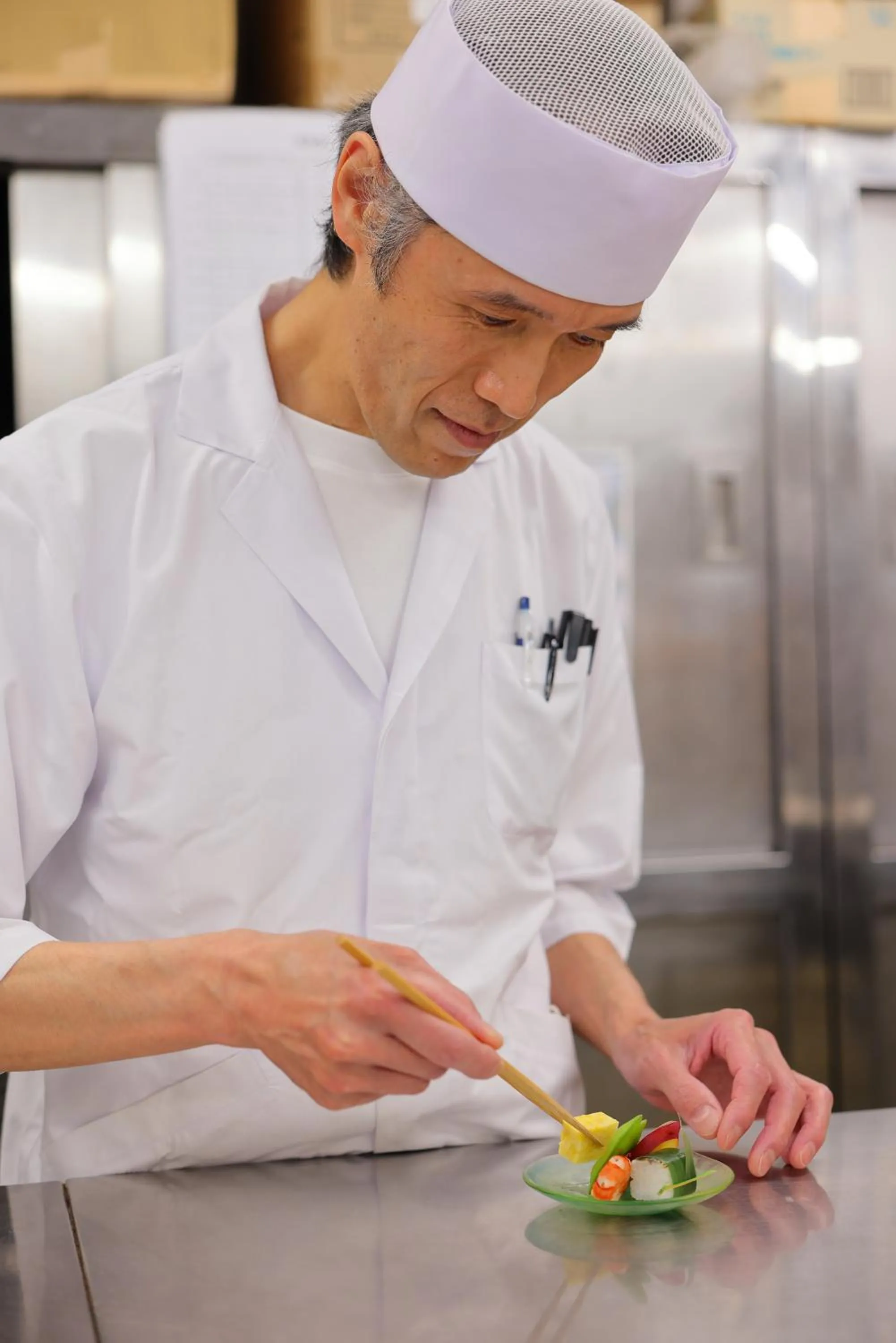 Staff in Honjin Hiranoya Annex