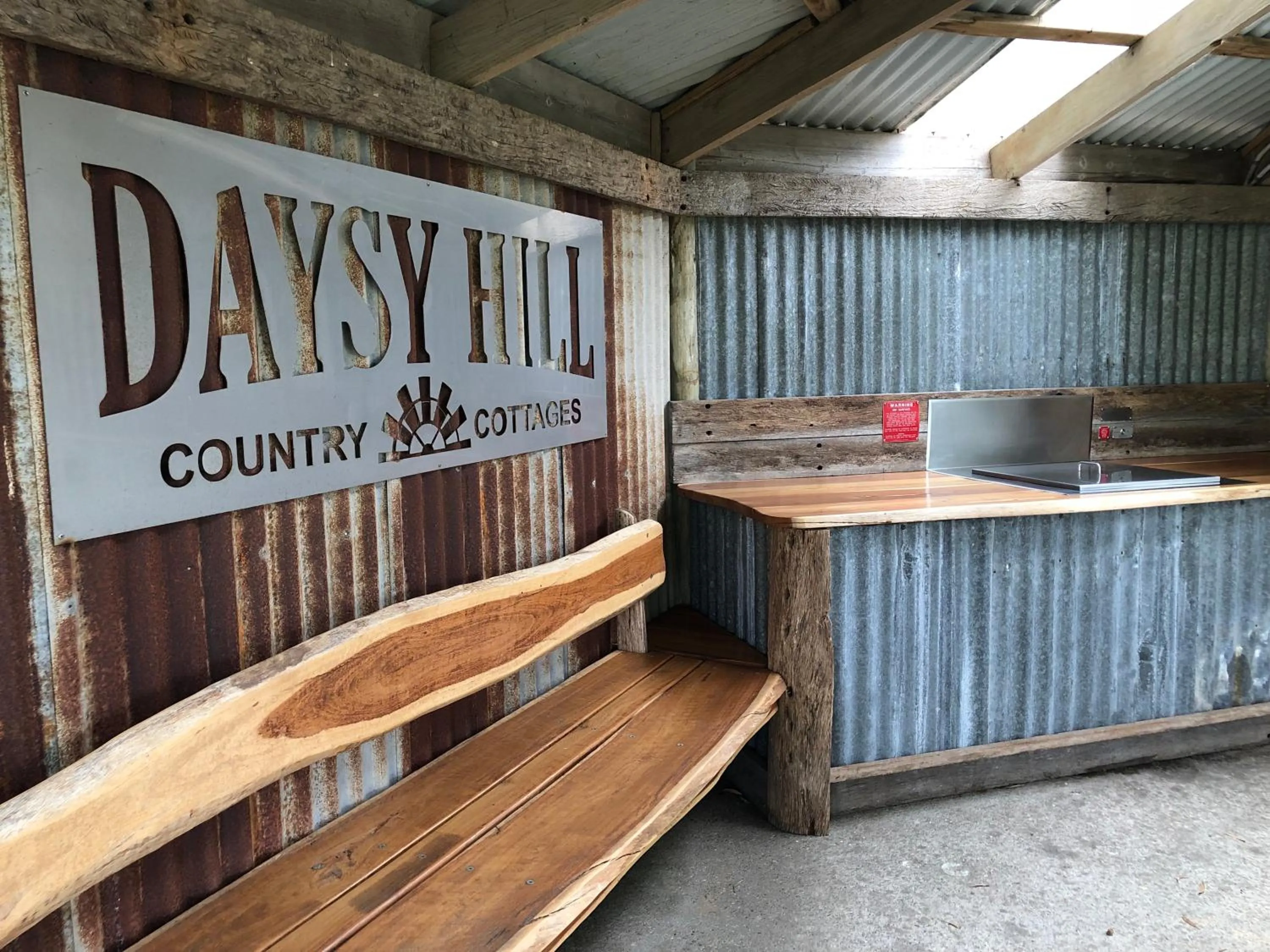 BBQ facilities in Daysy Hill Country Cottages