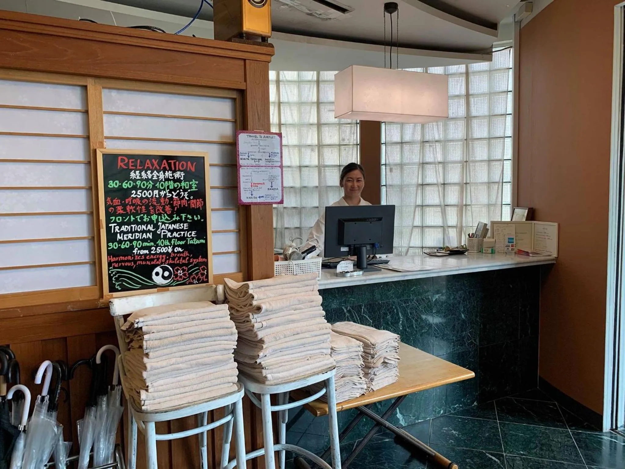 Staff in Ace Inn Shinjuku