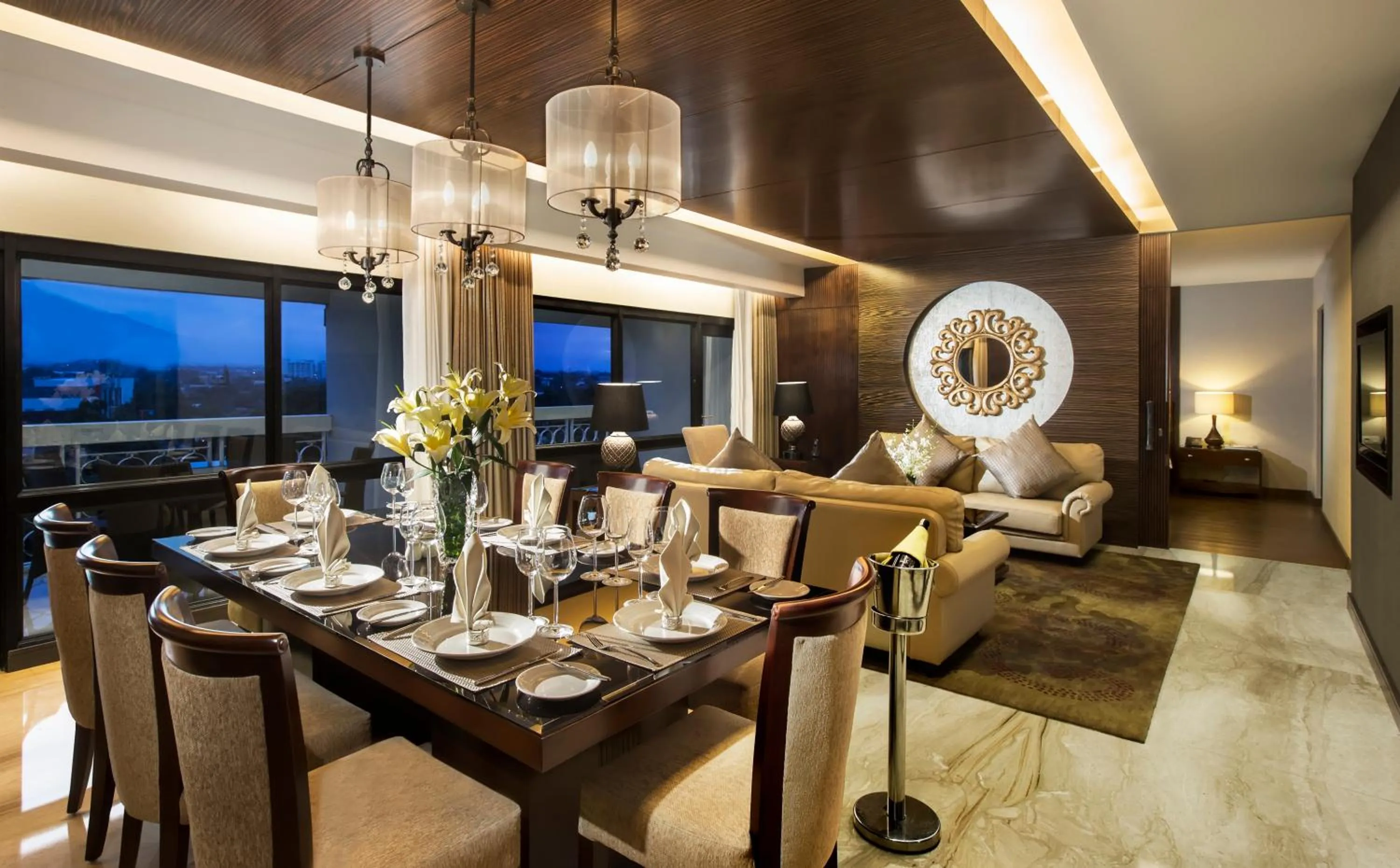 Living room in Royal Ambarrukmo Yogyakarta