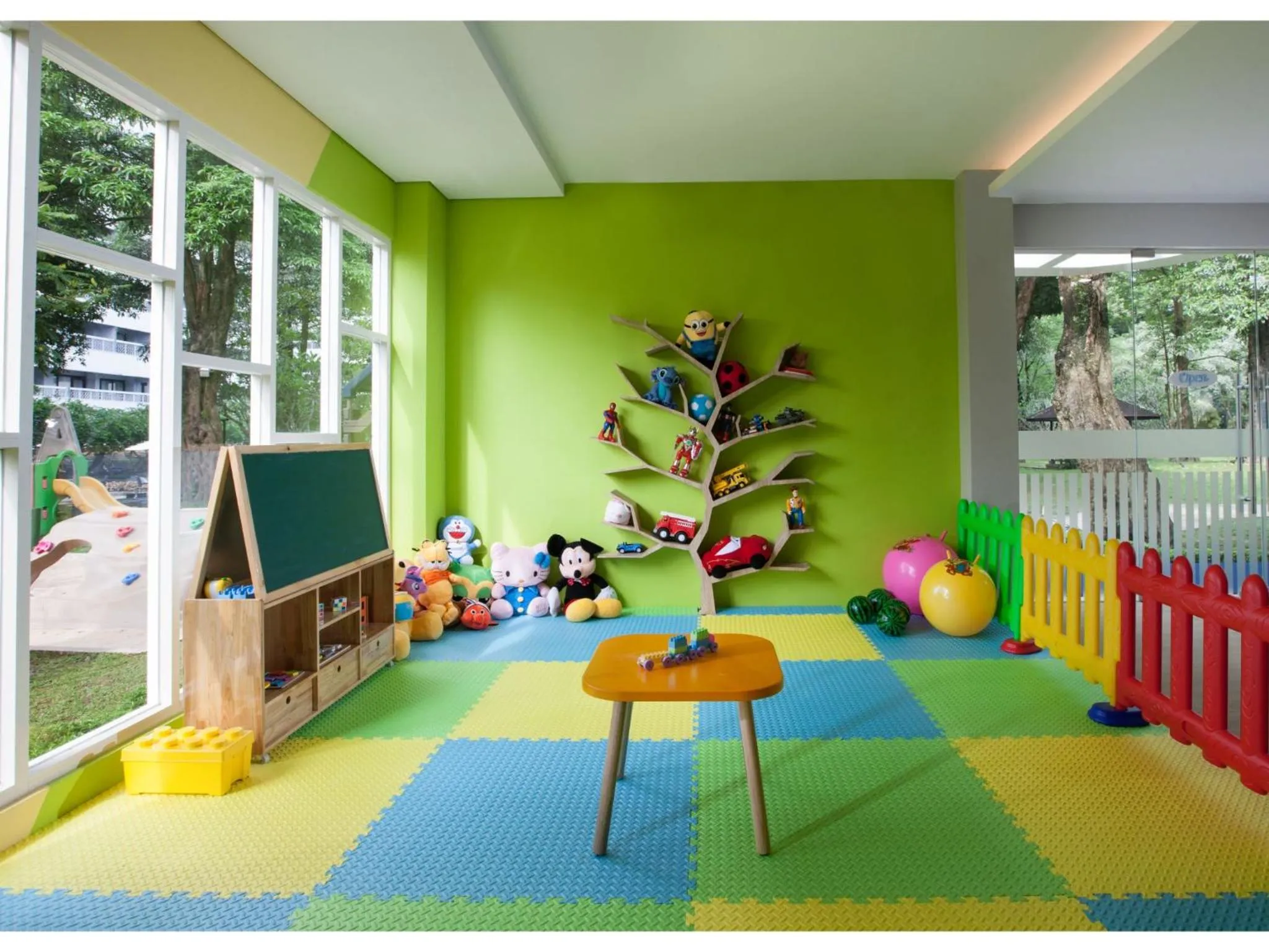 Children play ground in Royal Ambarrukmo Yogyakarta
