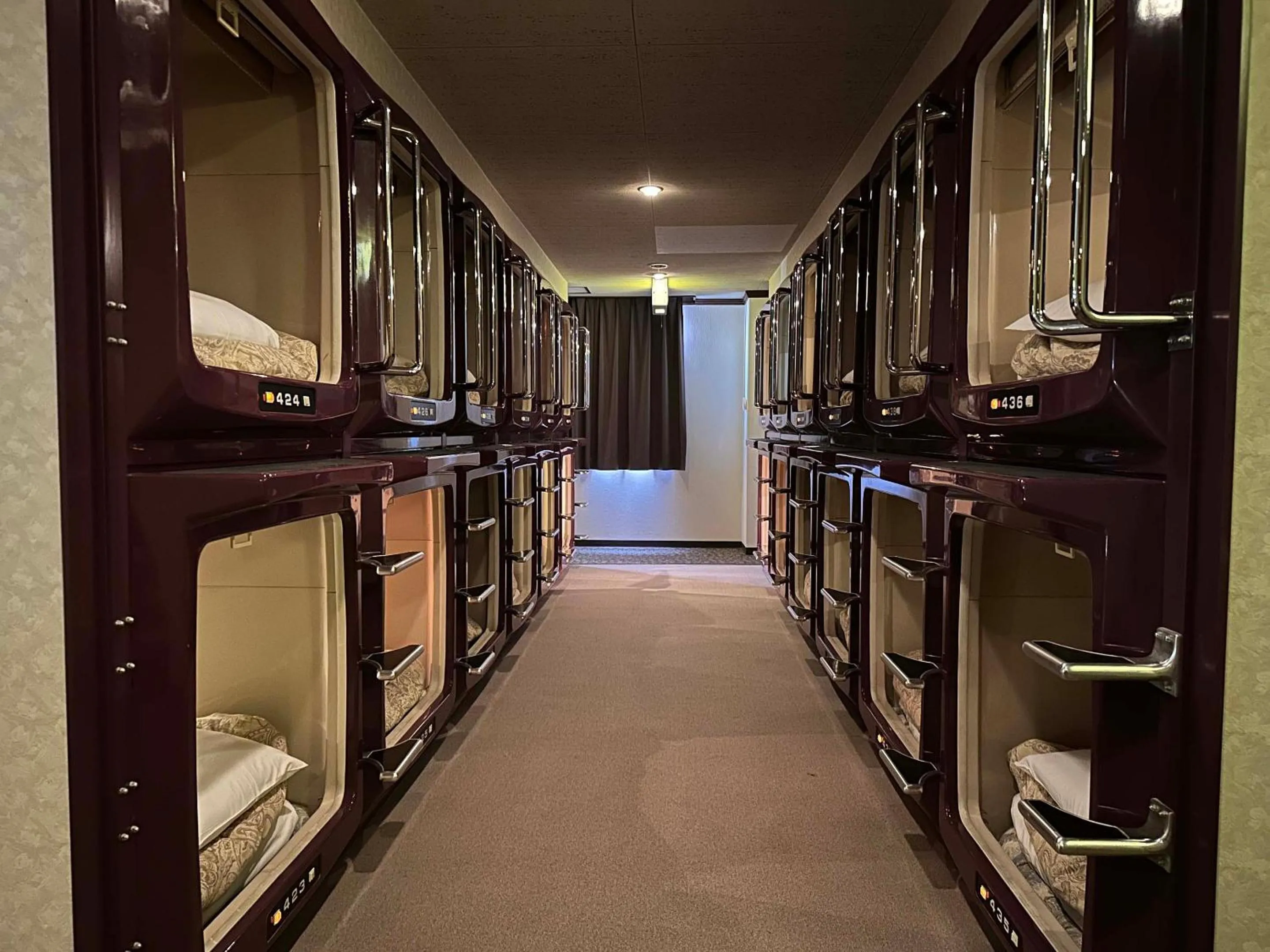 Capsule Room for Male - Upper Level  in First Inn Takamatsu