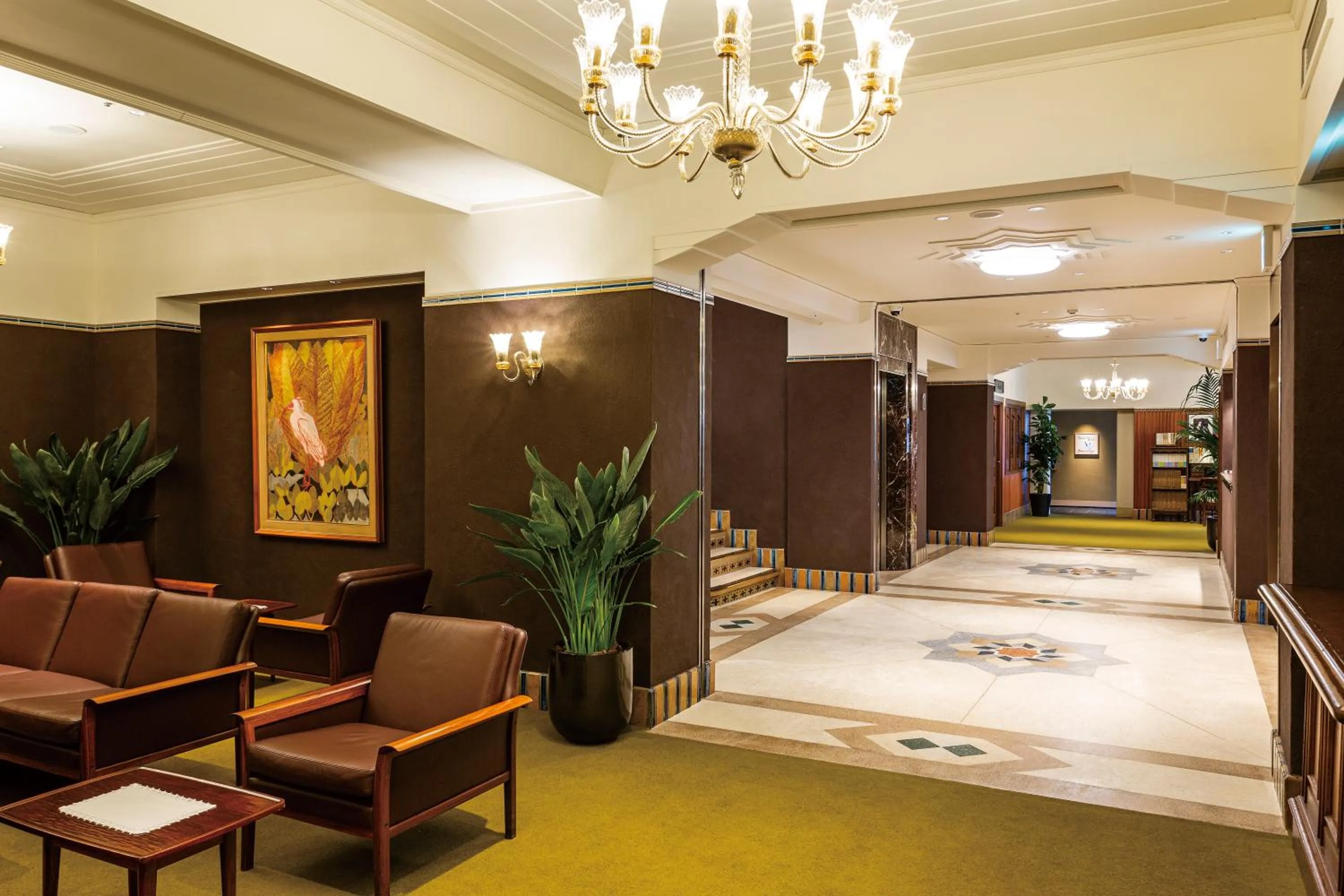 Lobby/Reception in Hilltop Hotel