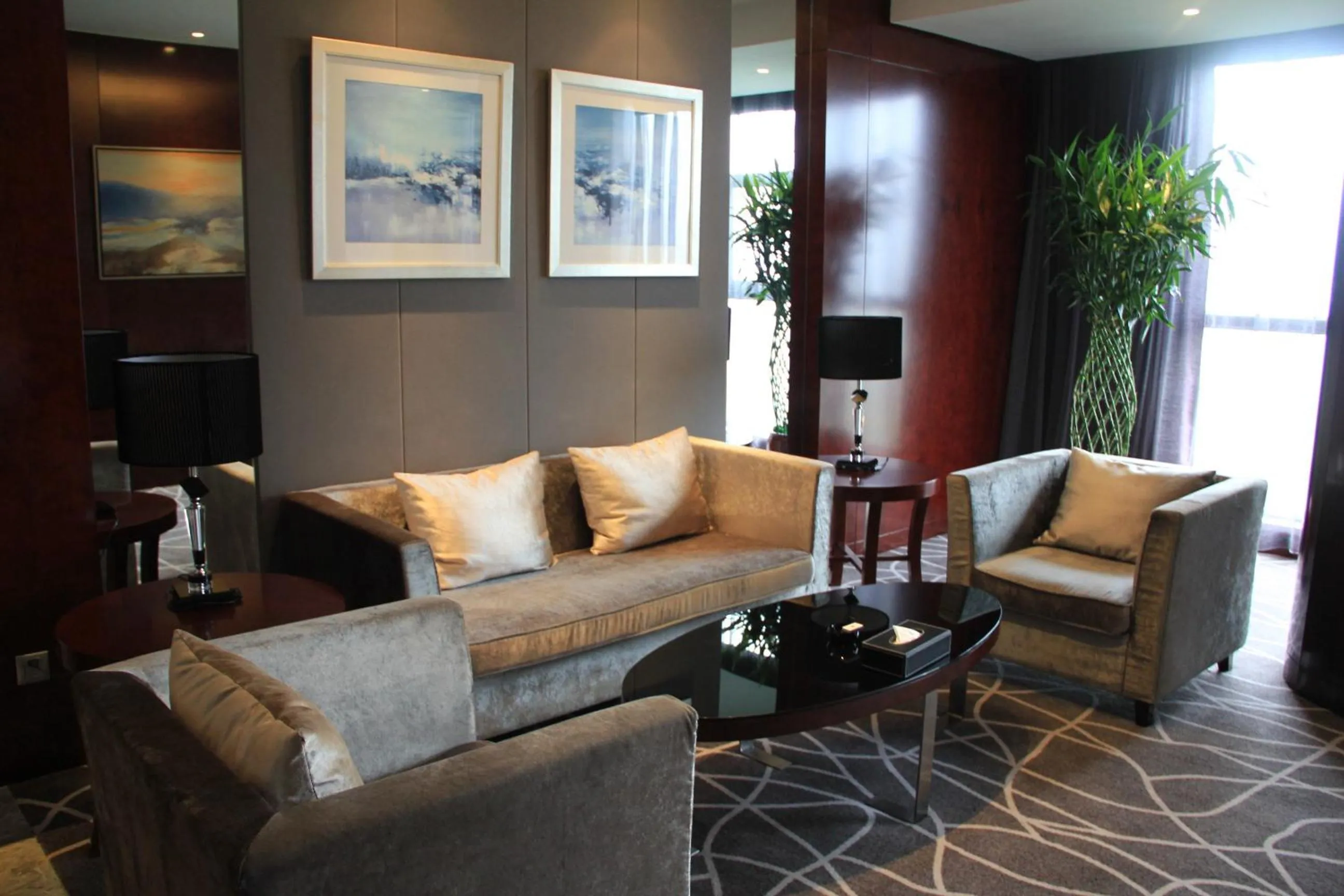 Living room in Grand Metropark Universal Dinosaur Town Hotel