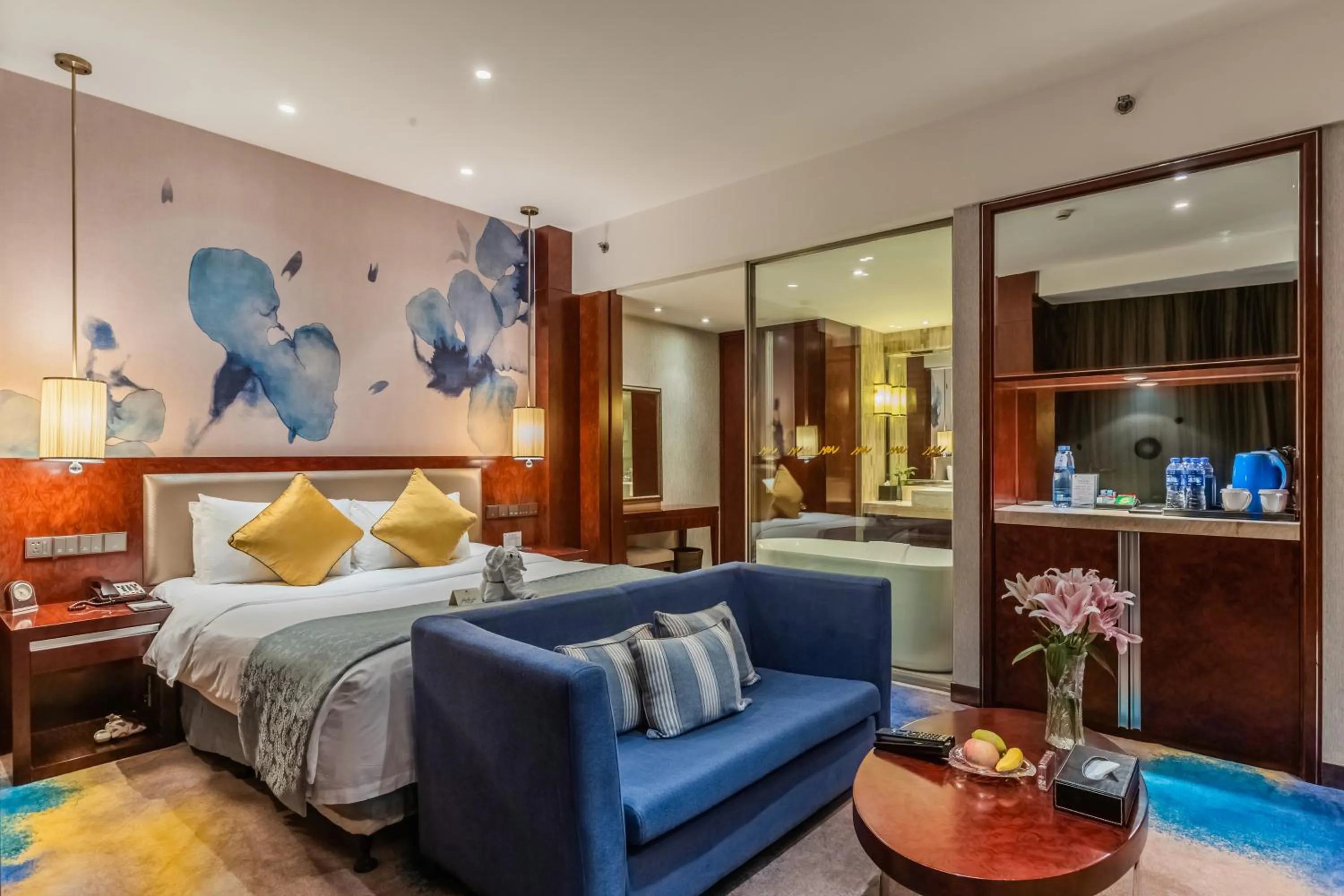 Bedroom in Grand Metropark Universal Dinosaur Town Hotel