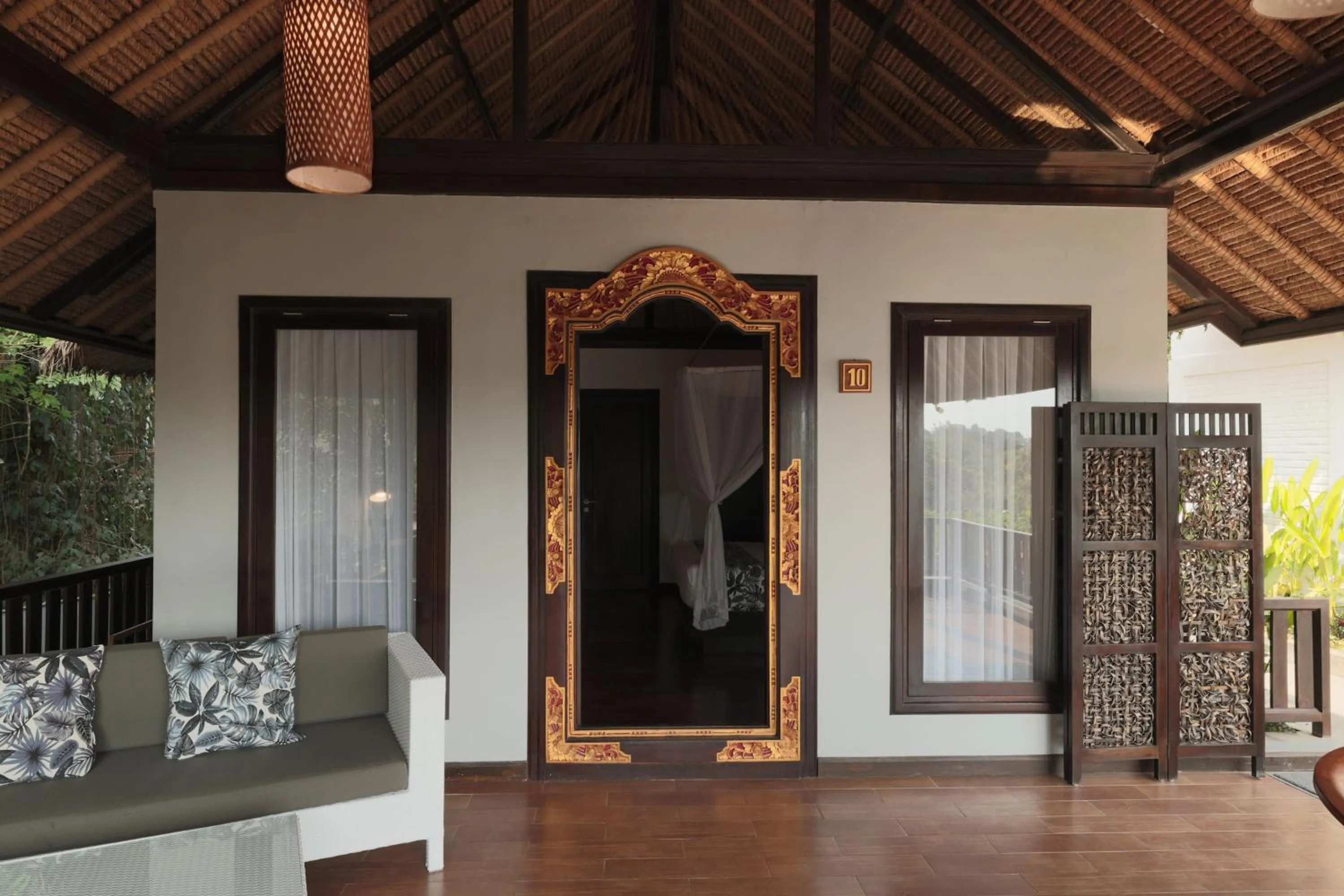 Patio in Ubud Dedari Villas