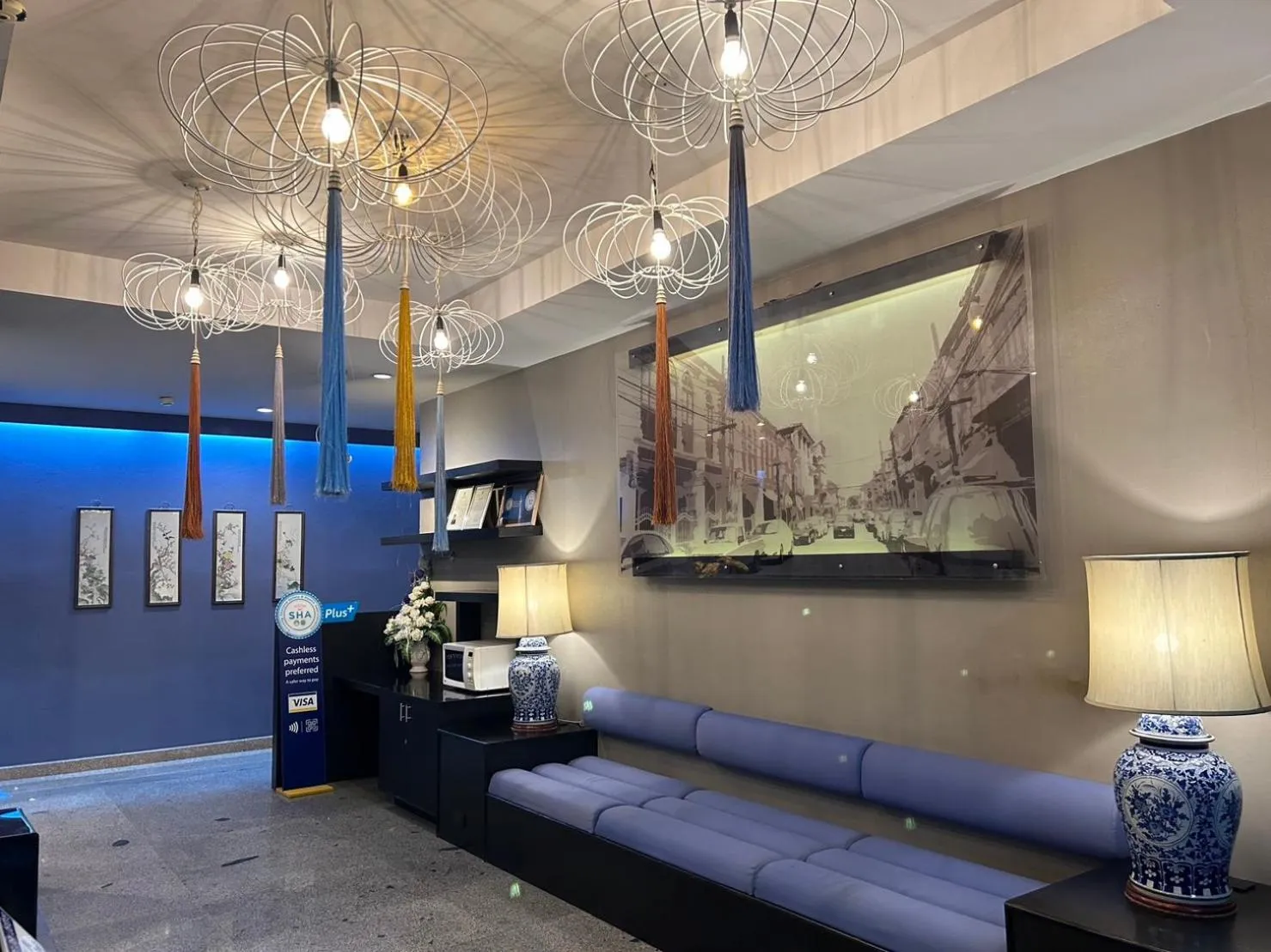 Lobby or reception in Sino Inn Phuket Hotel - SHA Plus