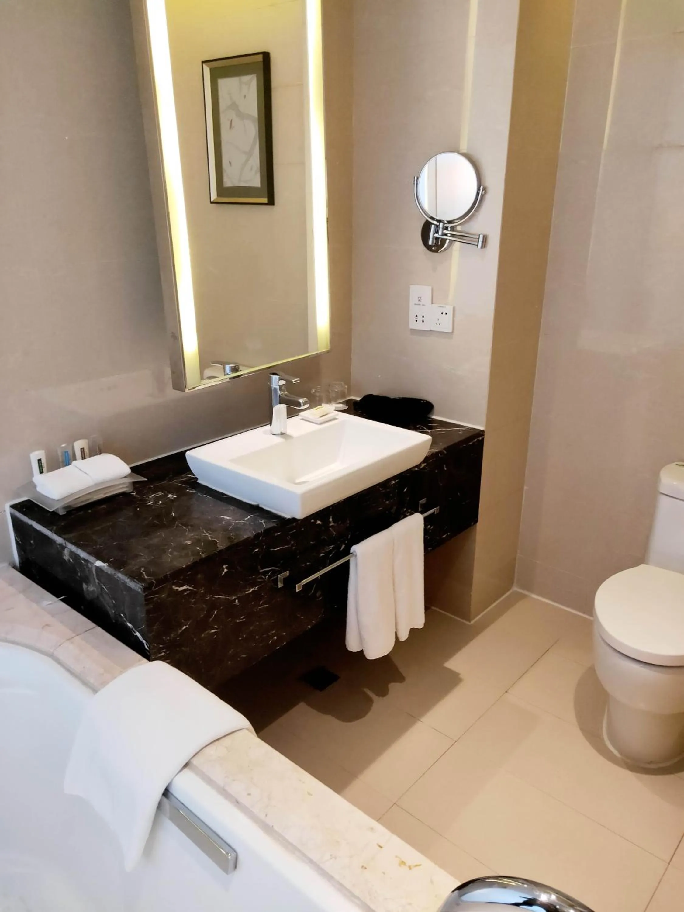 Toilet in Radisson Hotel Tianjin Aqua City