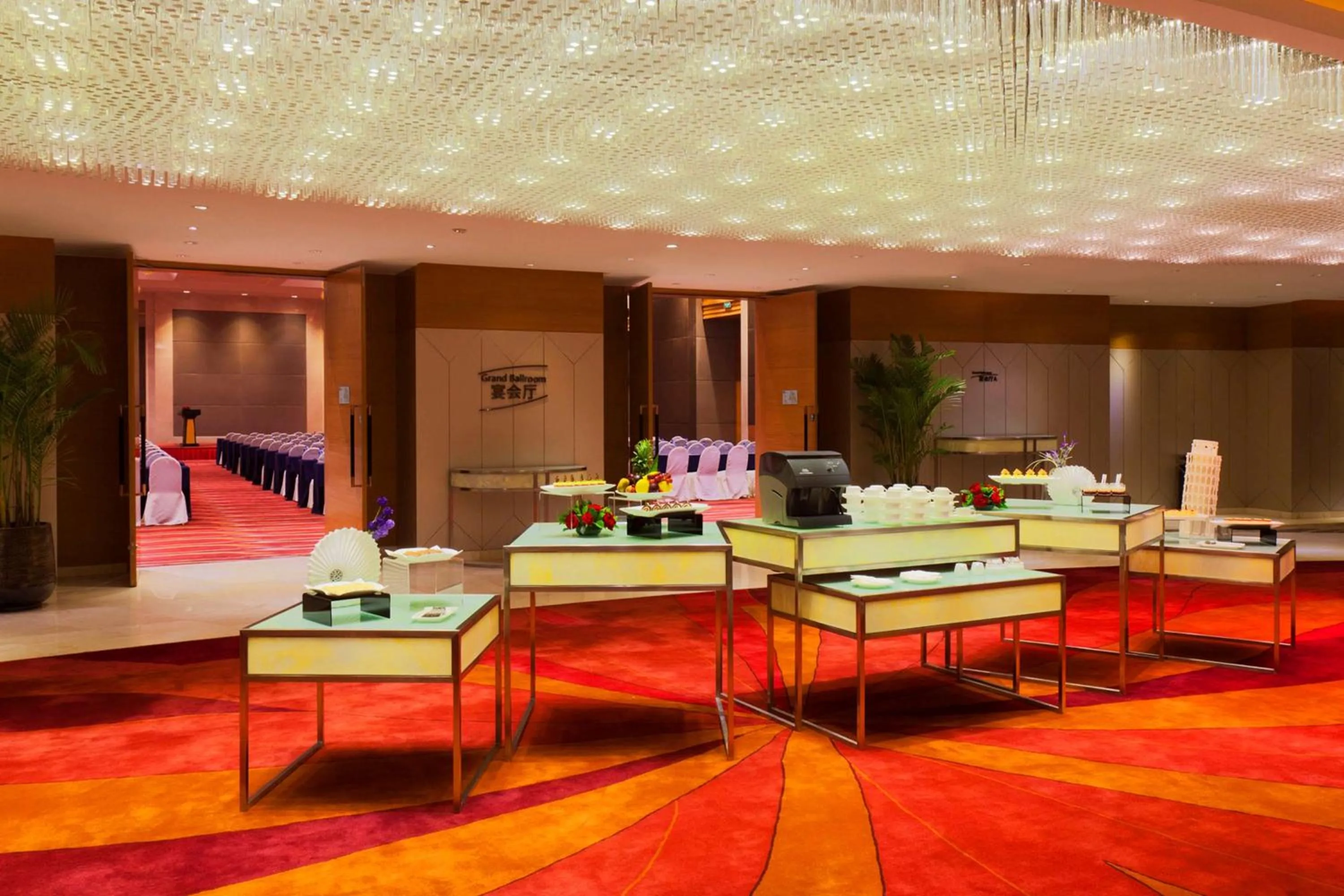 On site in Radisson Hotel Tianjin Aqua City