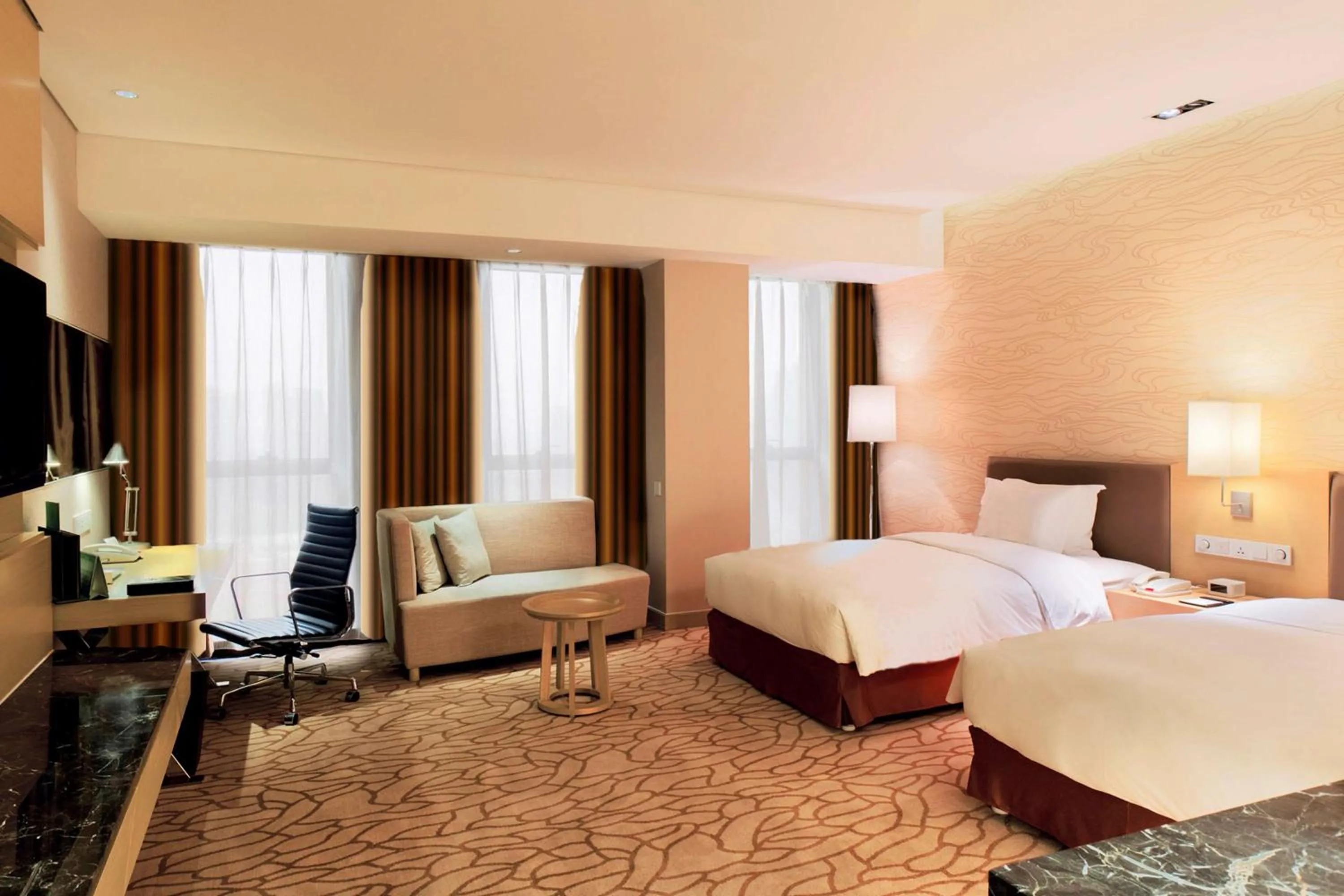 Photo of the whole room, Bed in Radisson Hotel Tianjin Aqua City