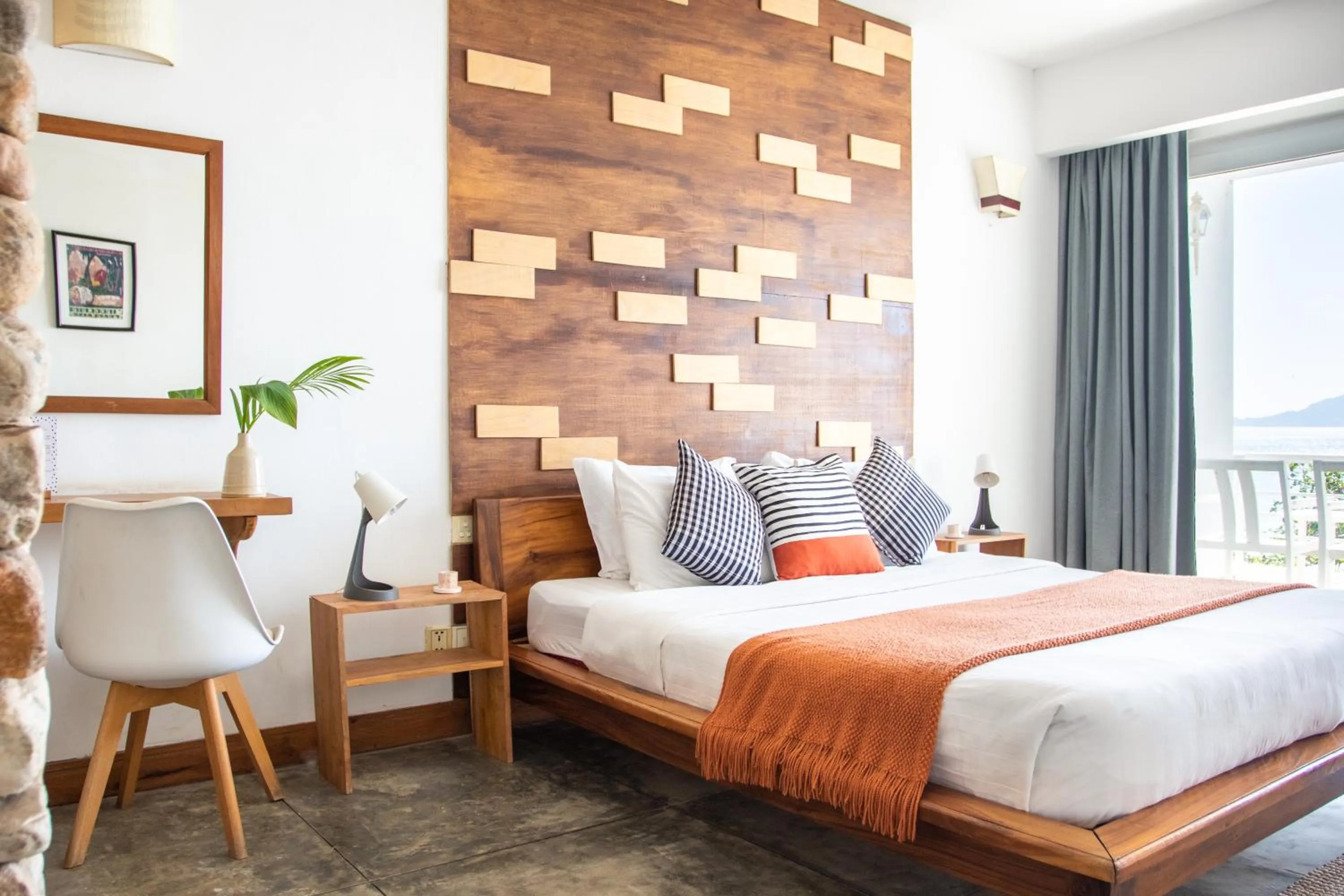 Bed in Saravoan-Kep Hotel