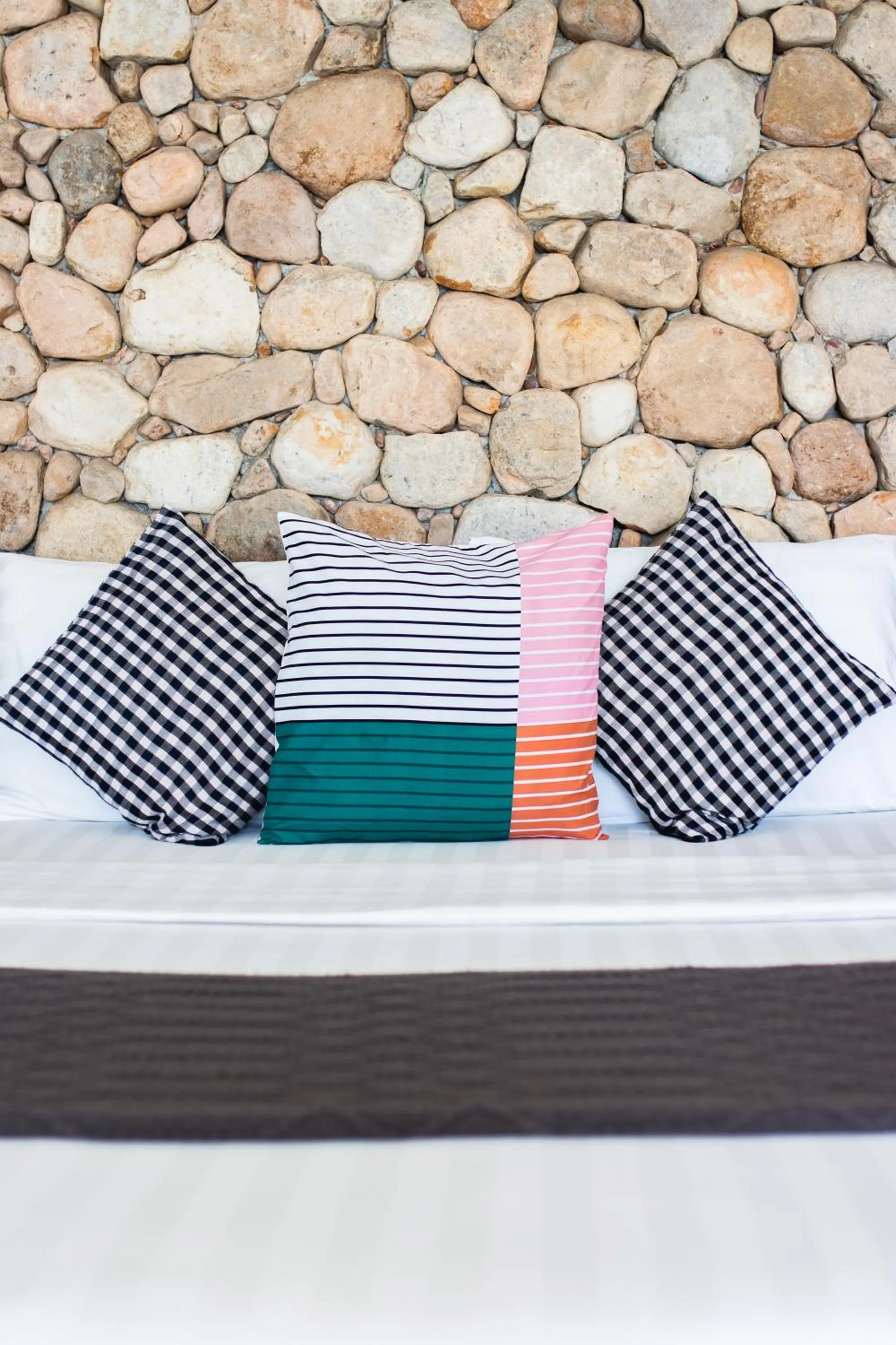 Bed in Saravoan-Kep Hotel