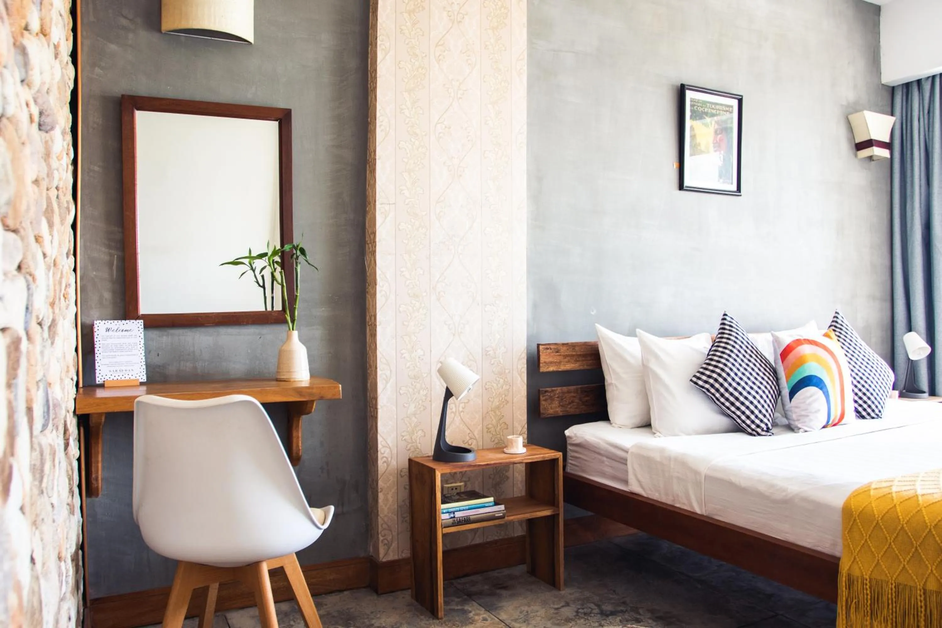 Bed in Saravoan-Kep Hotel