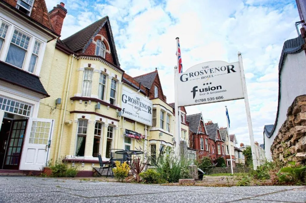 Property building in Grosvenor Hotel Rugby