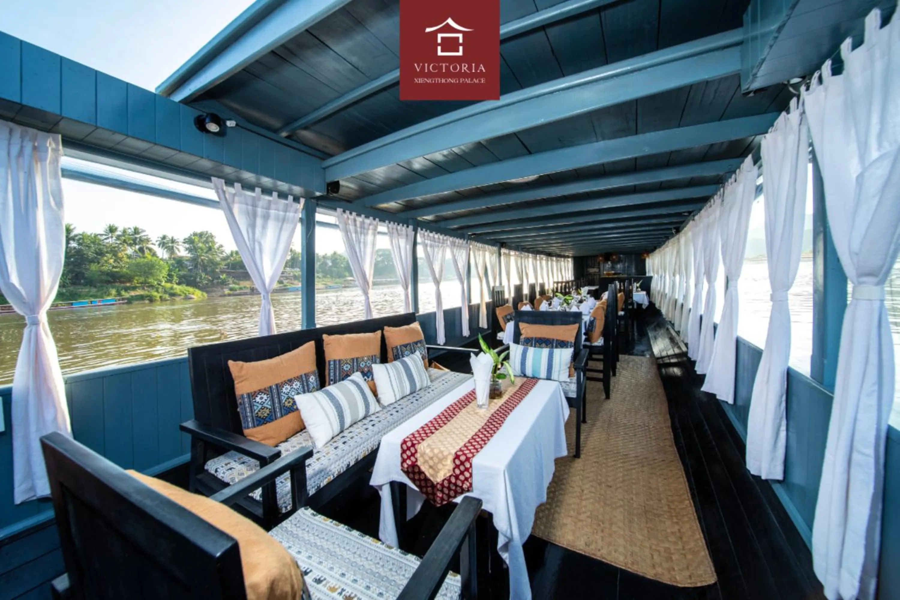 Dining area in Victoria XiengThong Palace