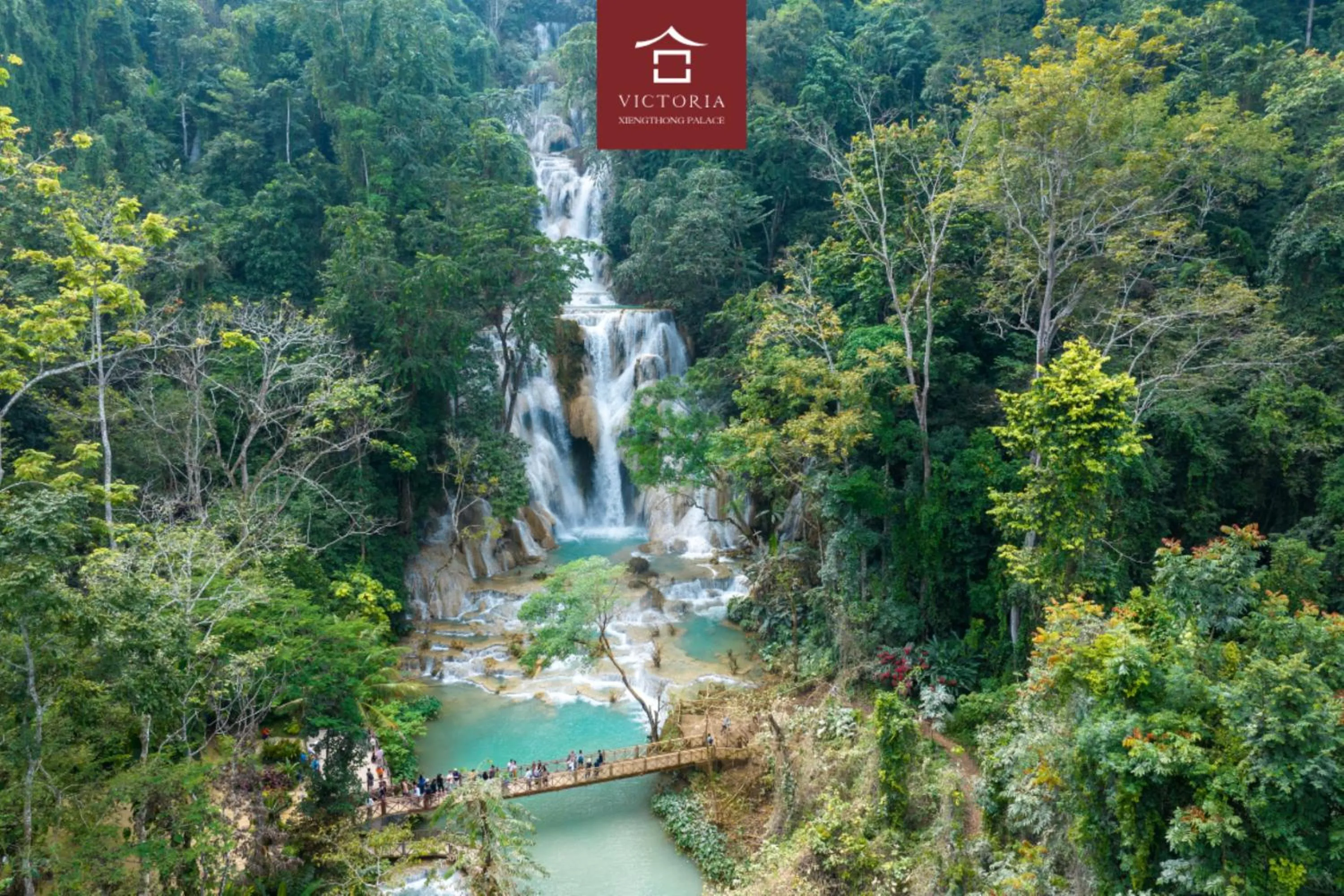 Natural landscape in Victoria XiengThong Palace