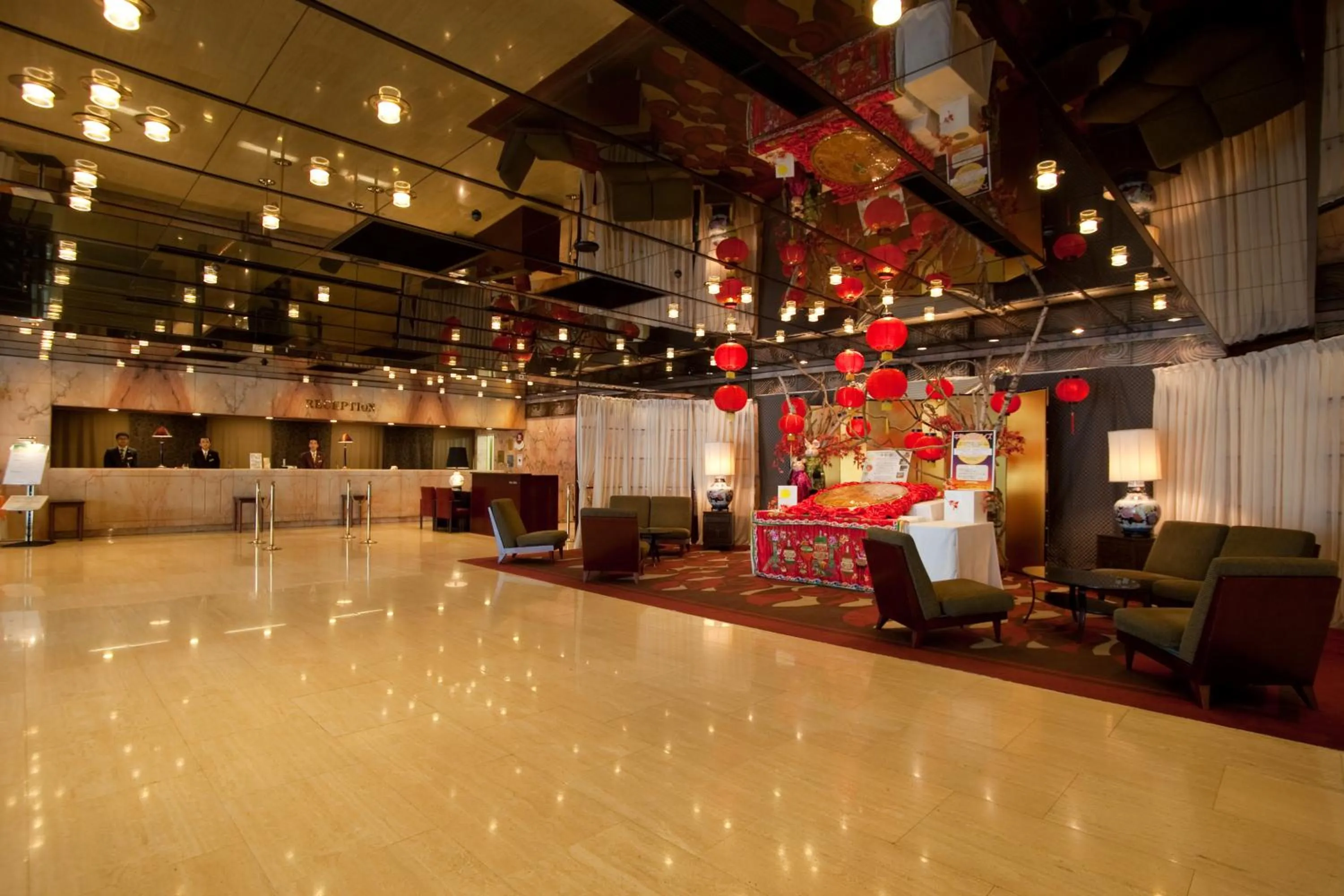 Lobby or reception in Rose Hotel Yokohama, The Distinctive Collection By WORLDHOTELS