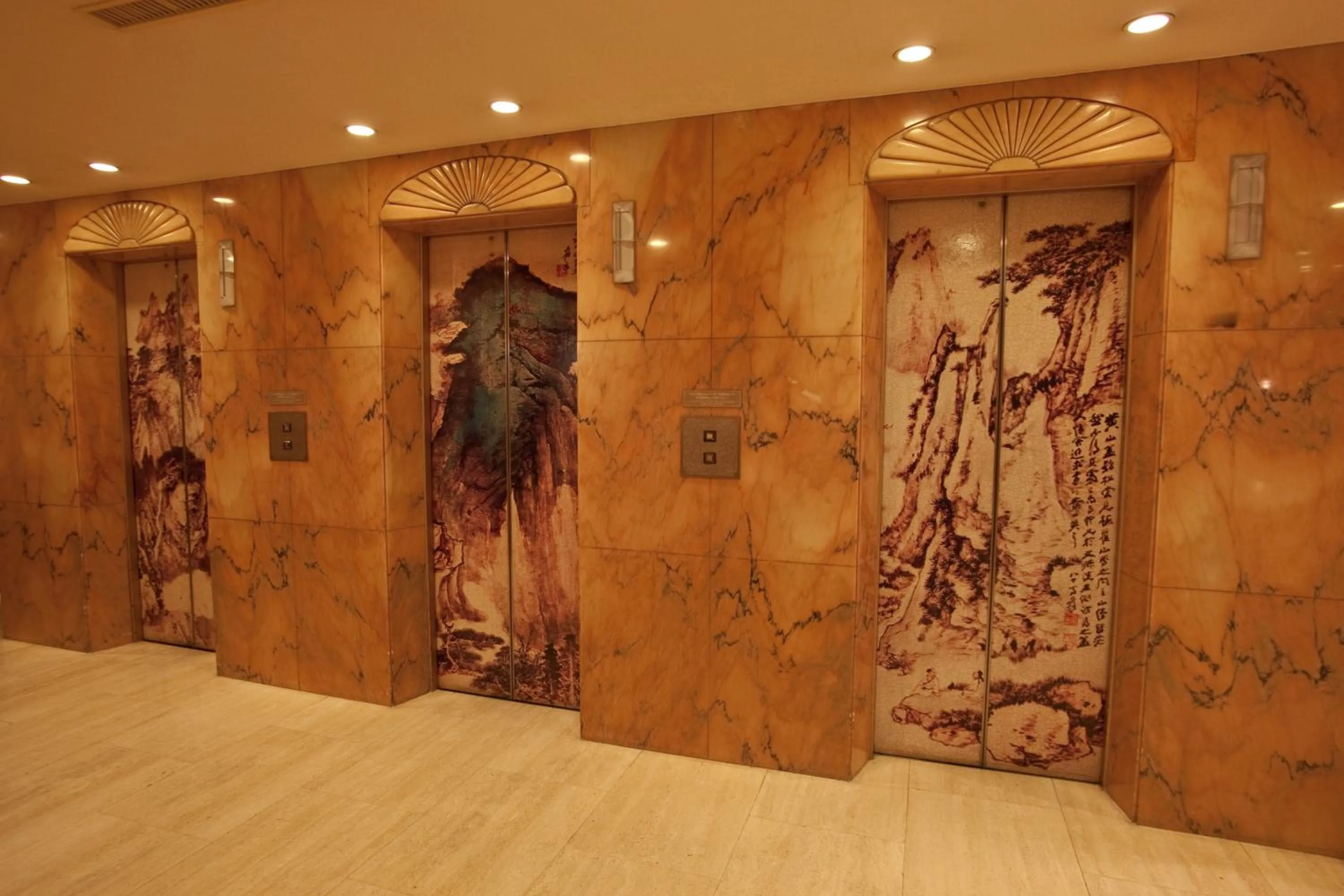 Decorative detail in Rose Hotel Yokohama, The Distinctive Collection By WORLDHOTELS