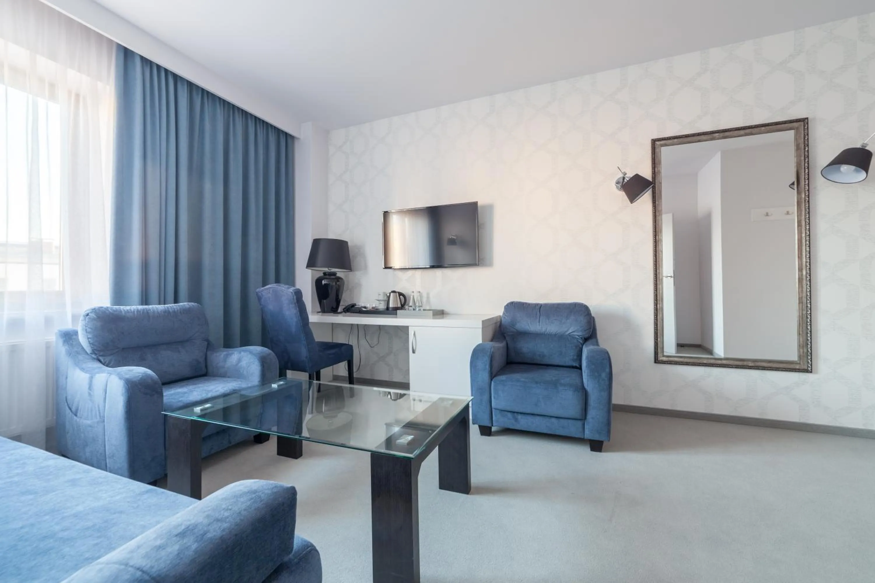 Living room in Novopolska - Hotel i Restauracja