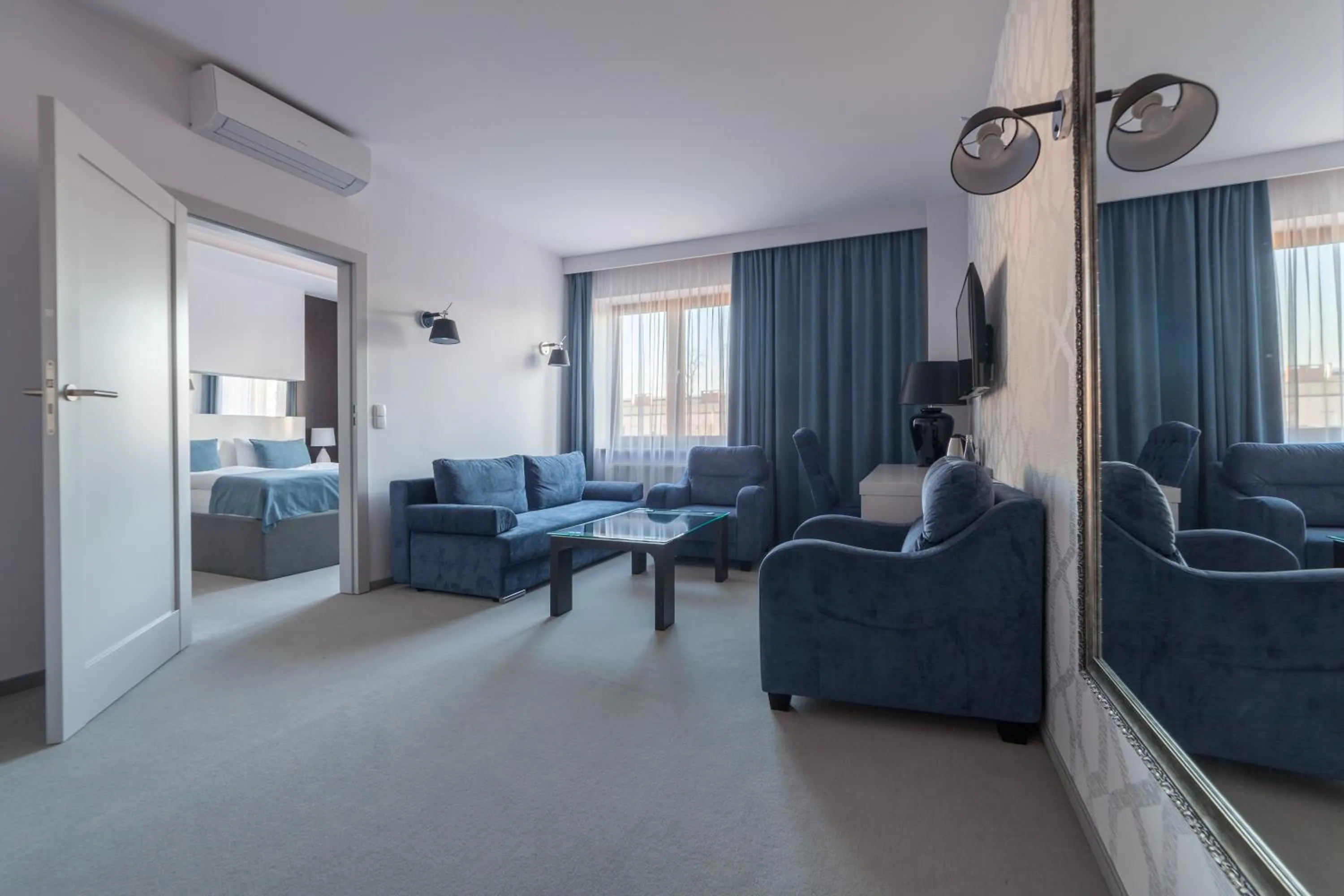 Living room in Novopolska - Hotel i Restauracja