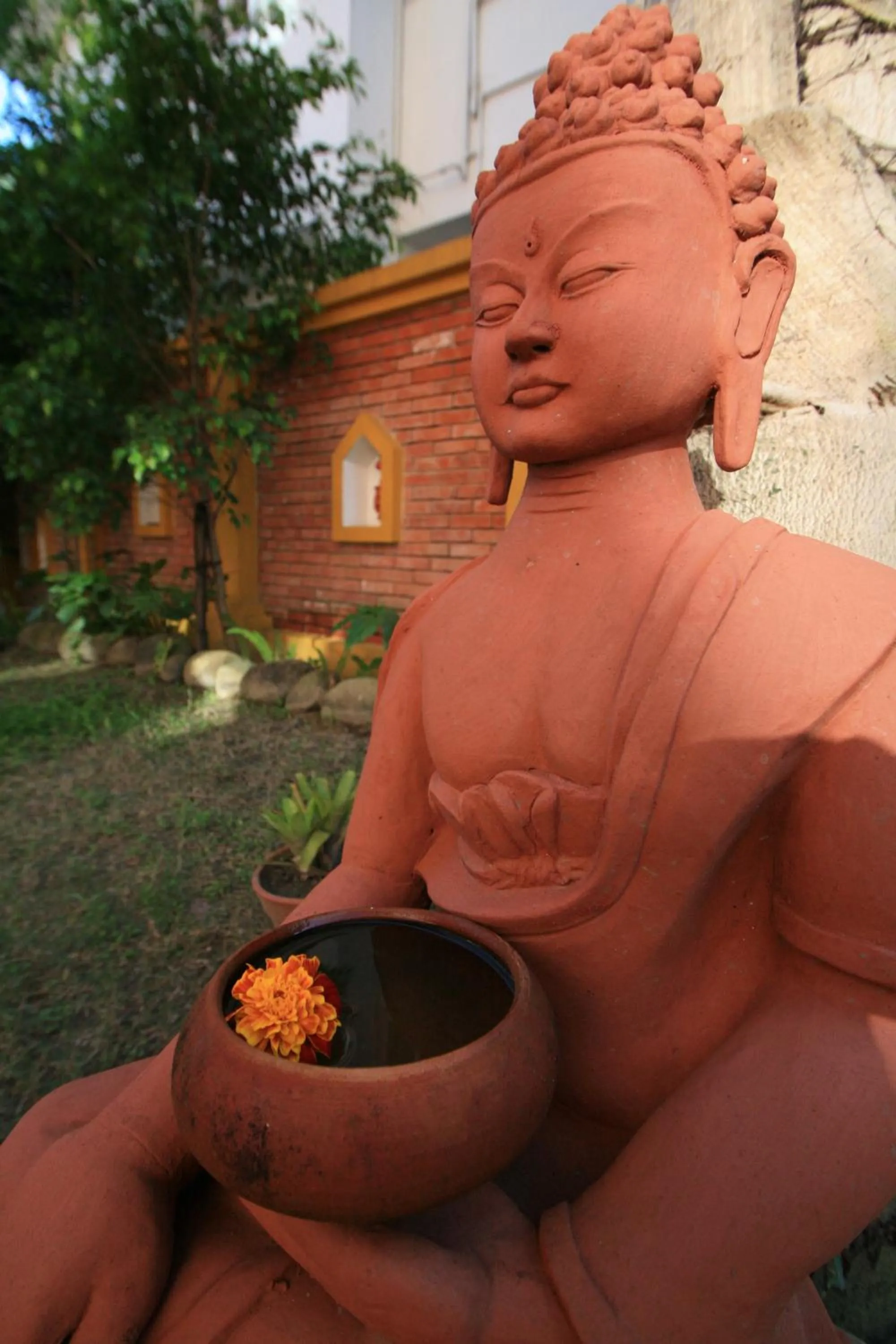 Garden in Royal Astoria Hotel