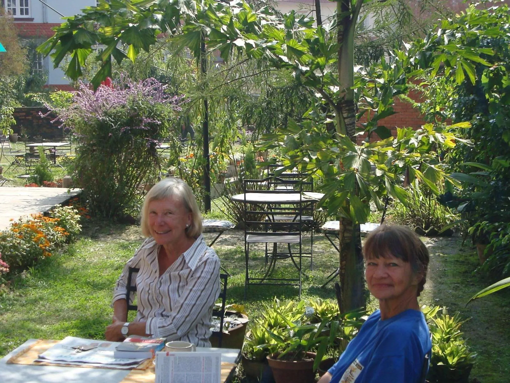 Garden in Royal Astoria Hotel
