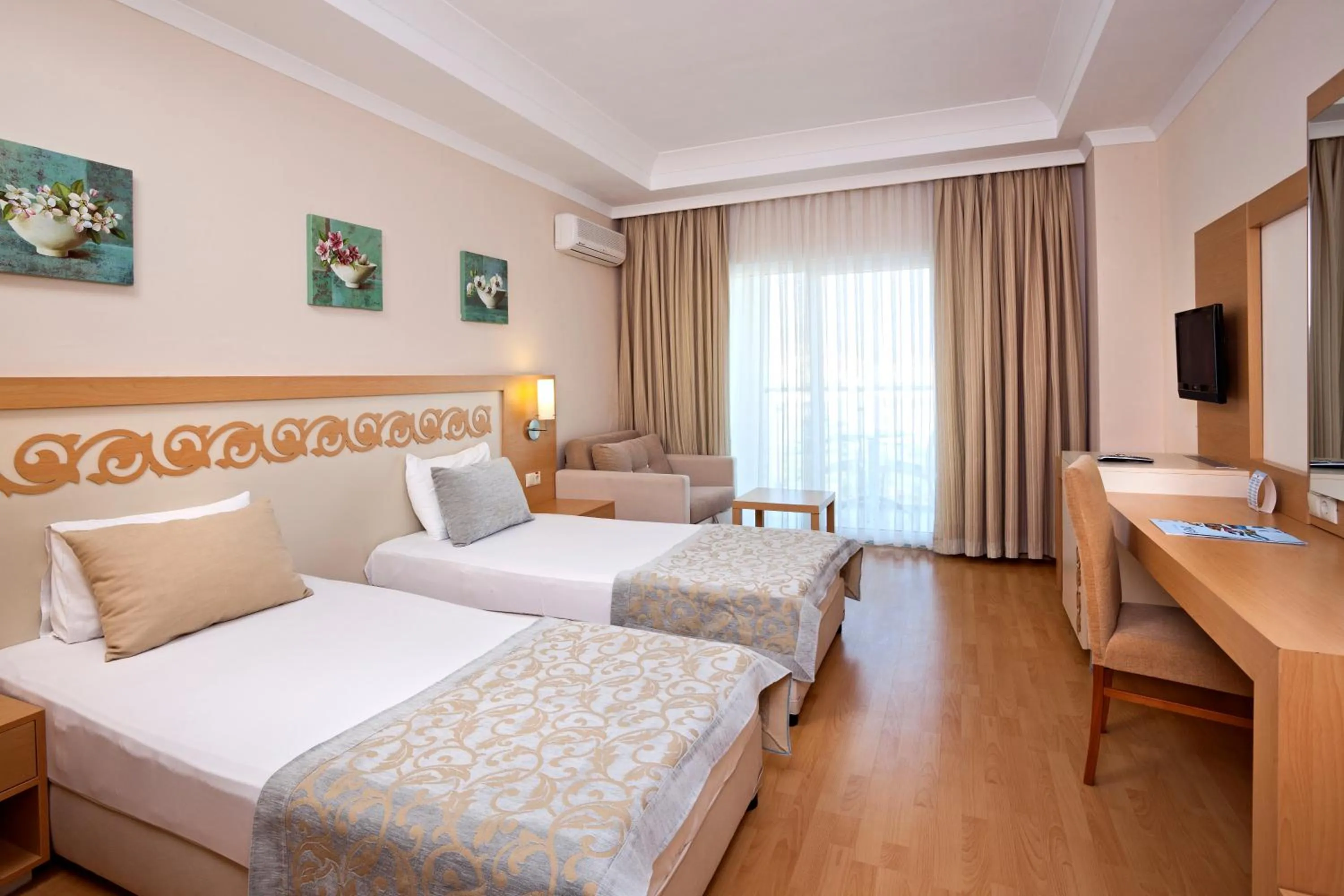 Bed in Titan Select Hotel Ultra All Inclusive