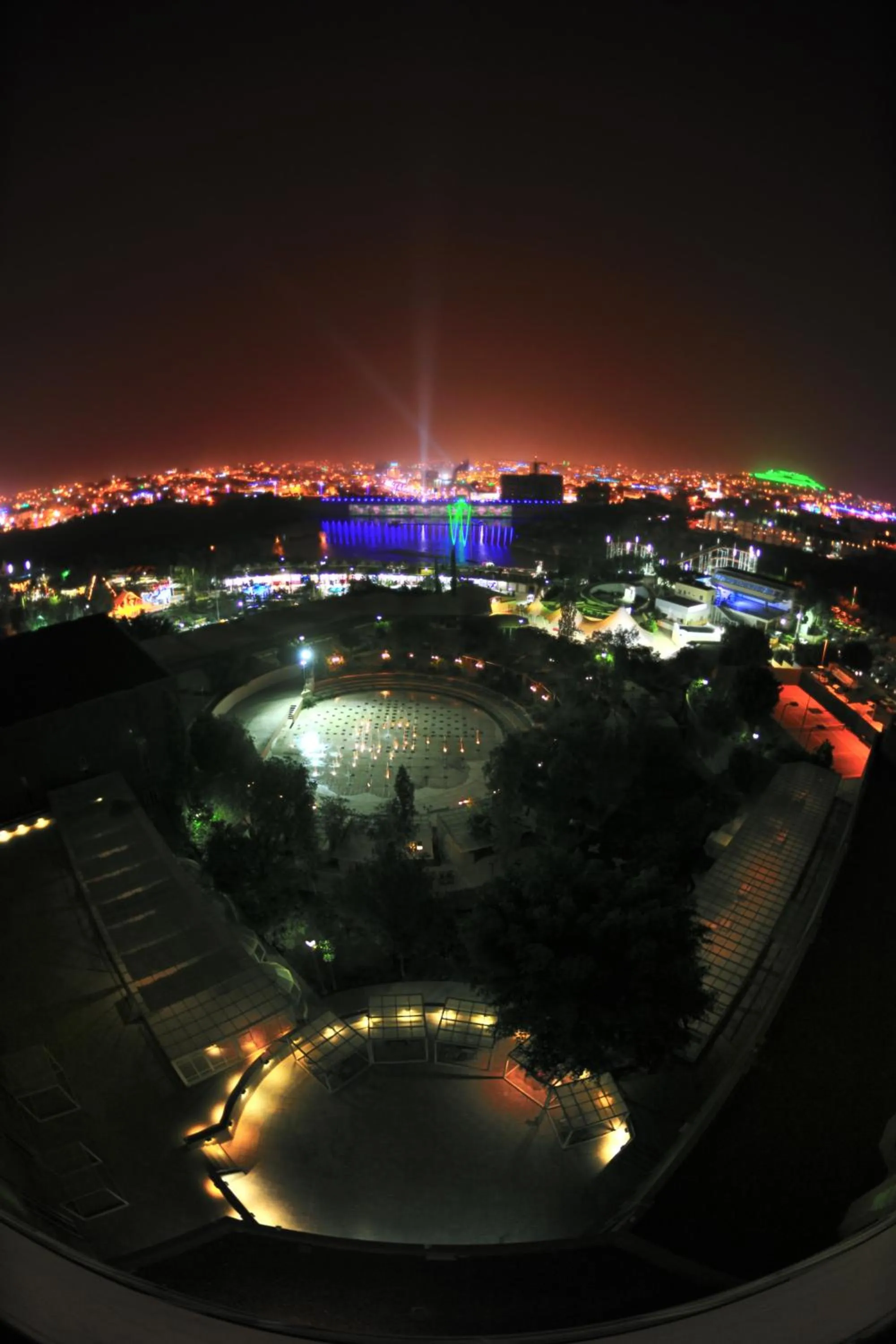 Bird's eye view in Abha Palace Hotel
