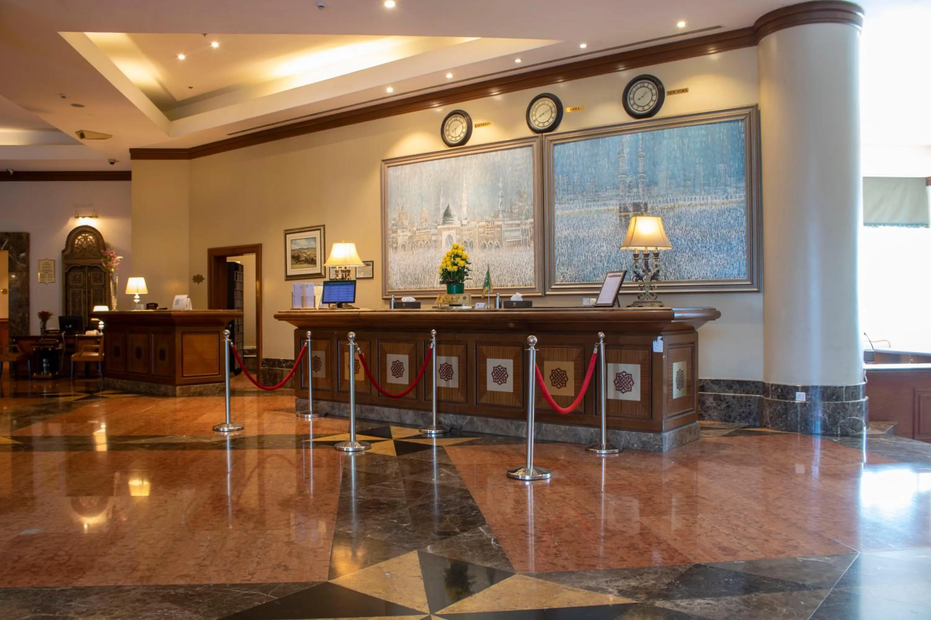 Lobby or reception in Abha Palace Hotel