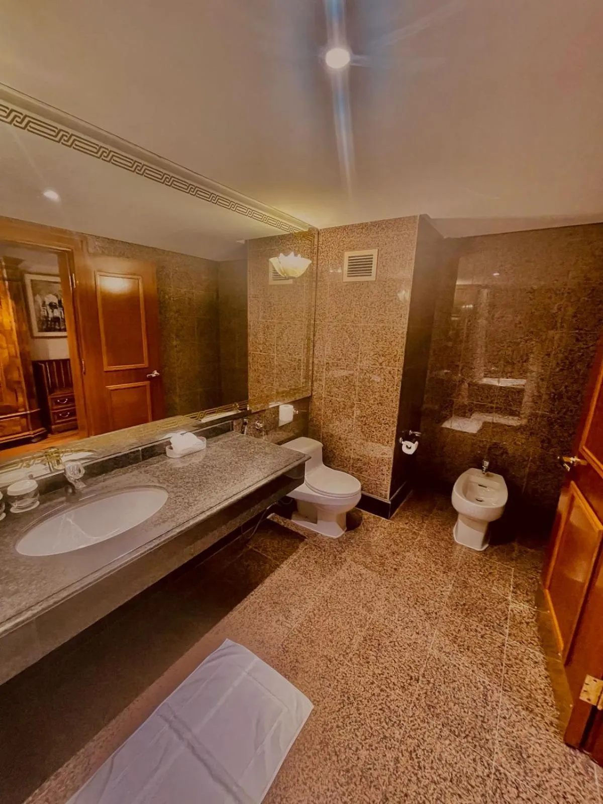 Bathroom in Abha Palace Hotel