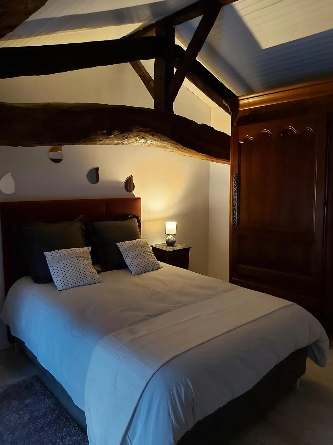 Bed in Logis Des Bessons