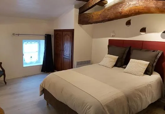 Bedroom in Logis Des Bessons