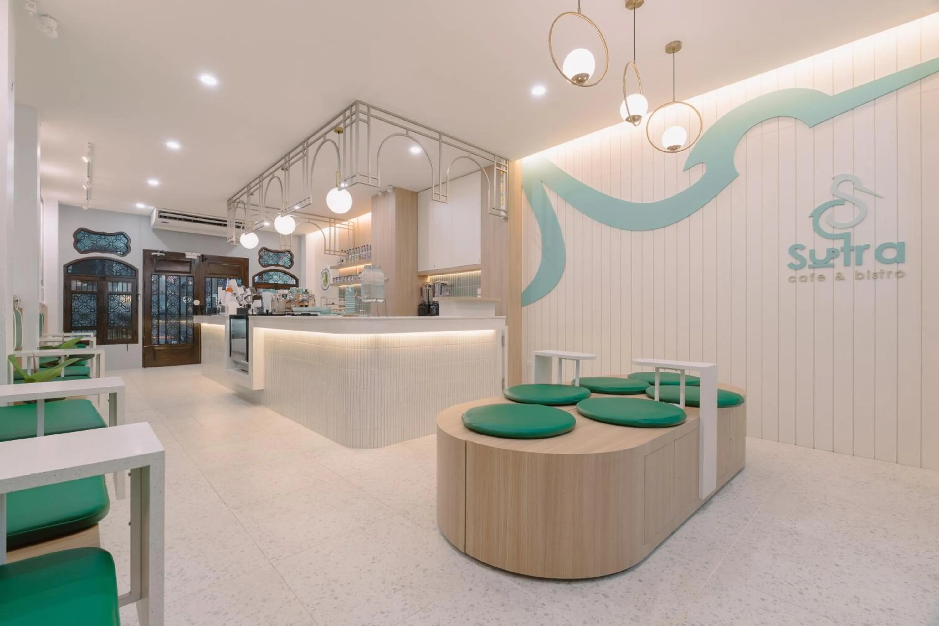 Lobby or reception in Baan Sutra Guesthouse