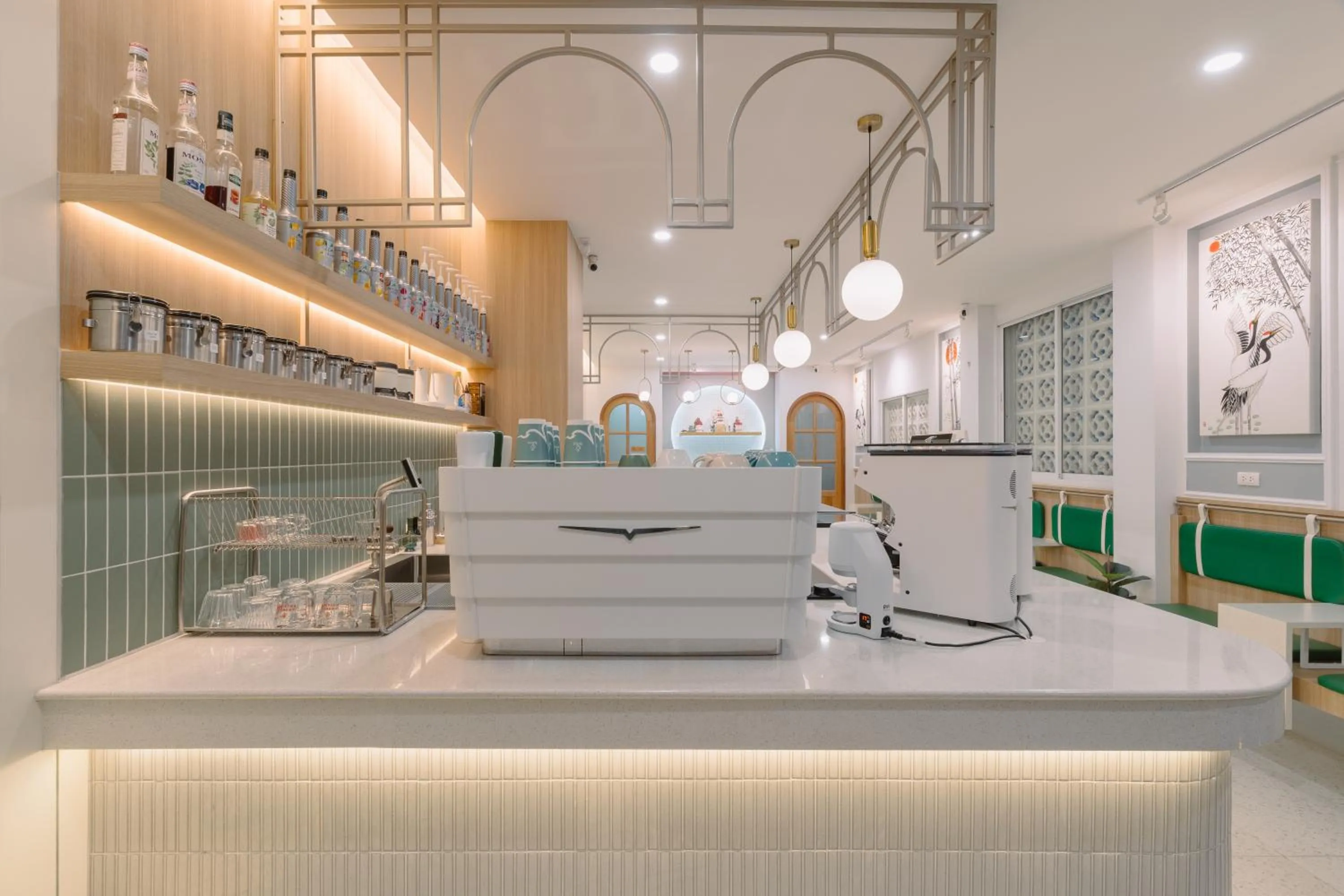 Lobby or reception in Baan Sutra Guesthouse