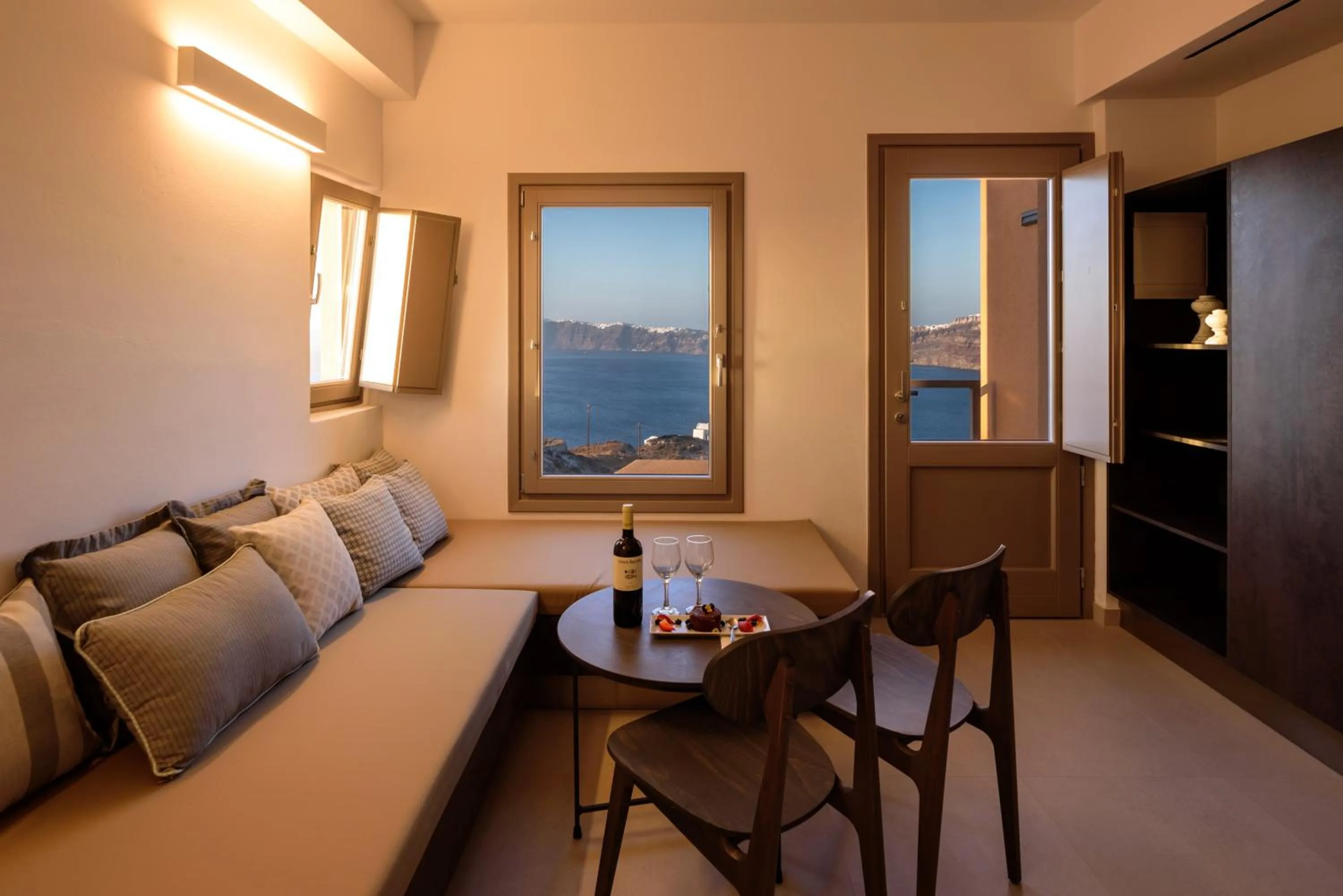 Bed in Kalestesia Suites