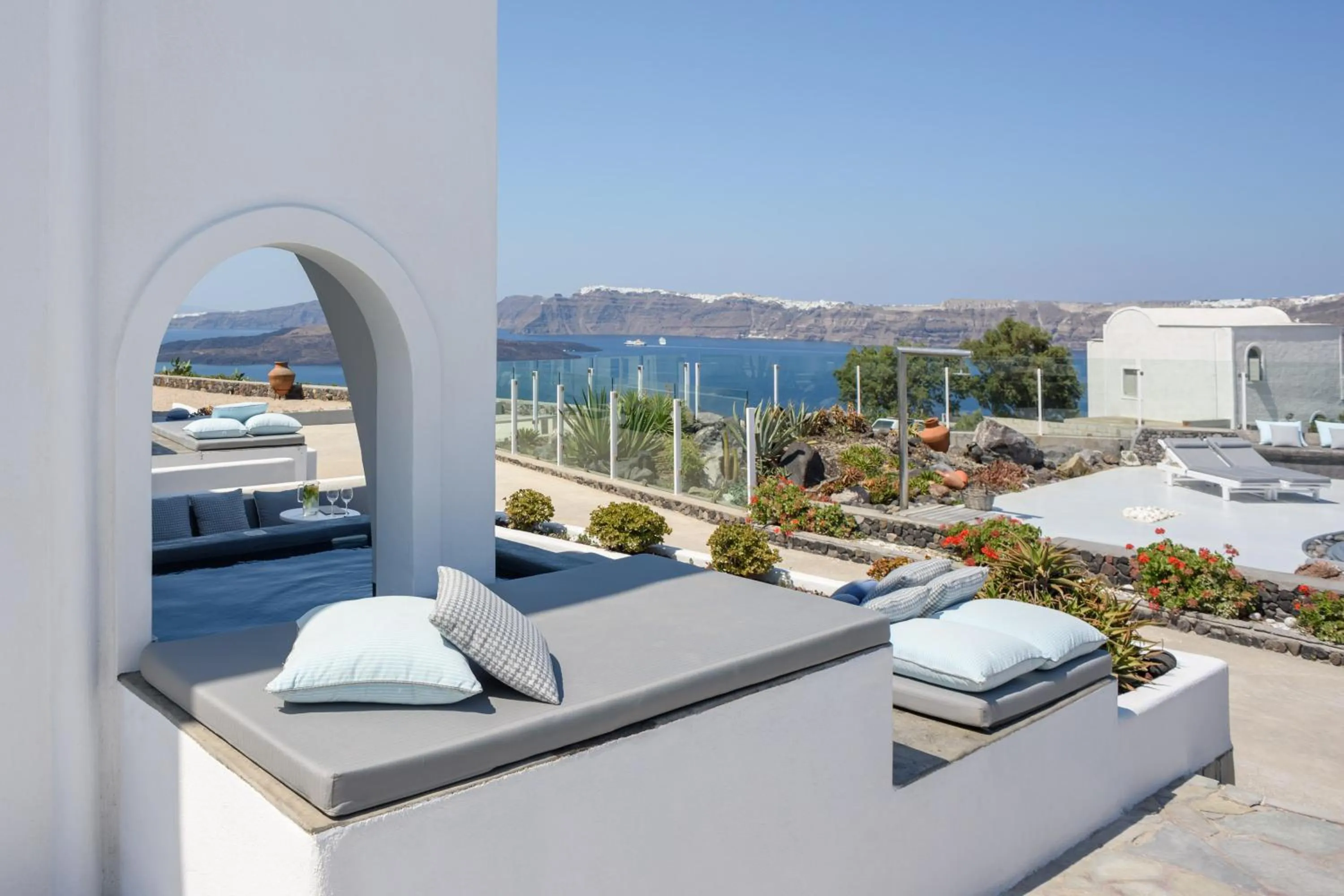 Patio in Kalestesia Suites