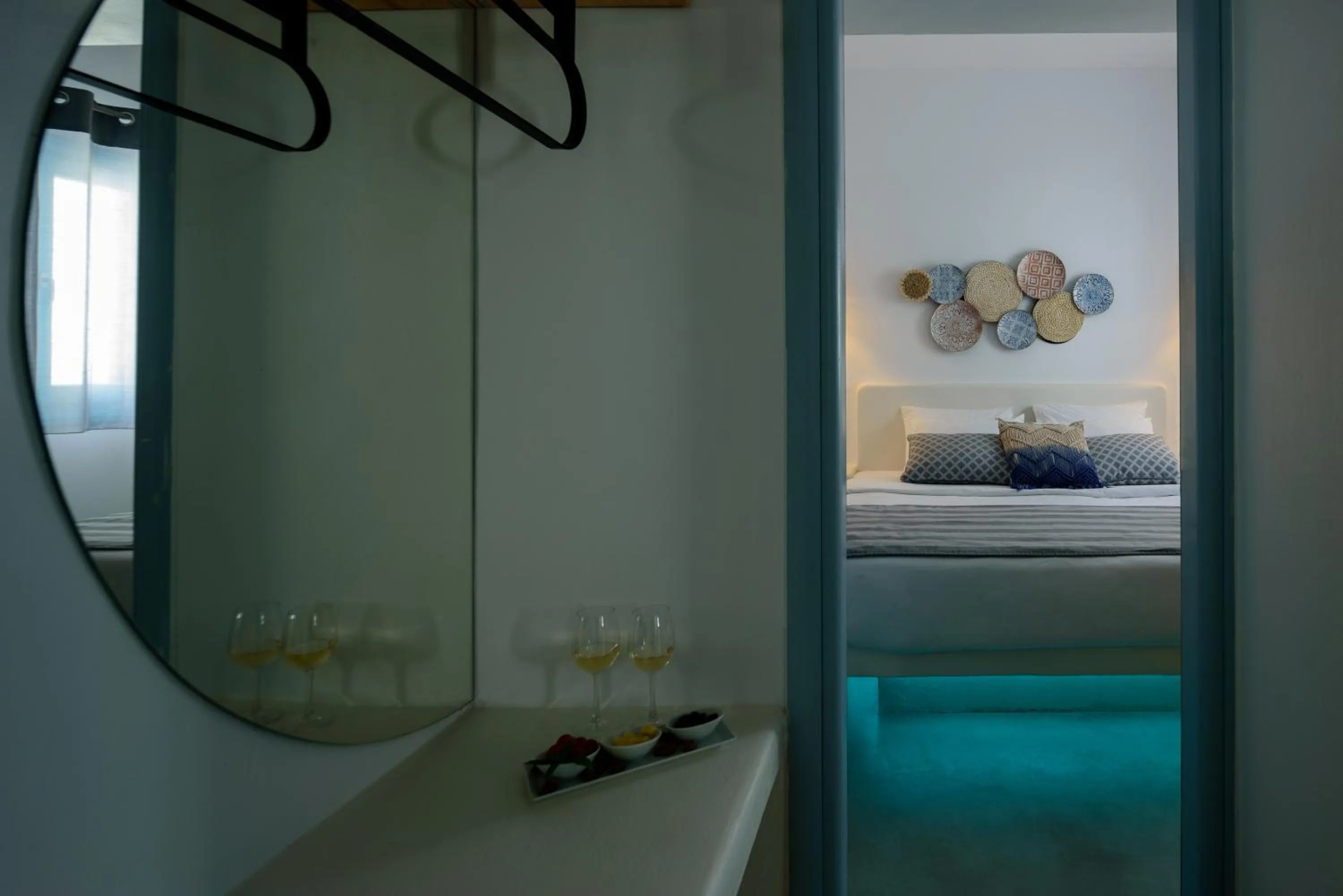 Bed in Kalestesia Suites