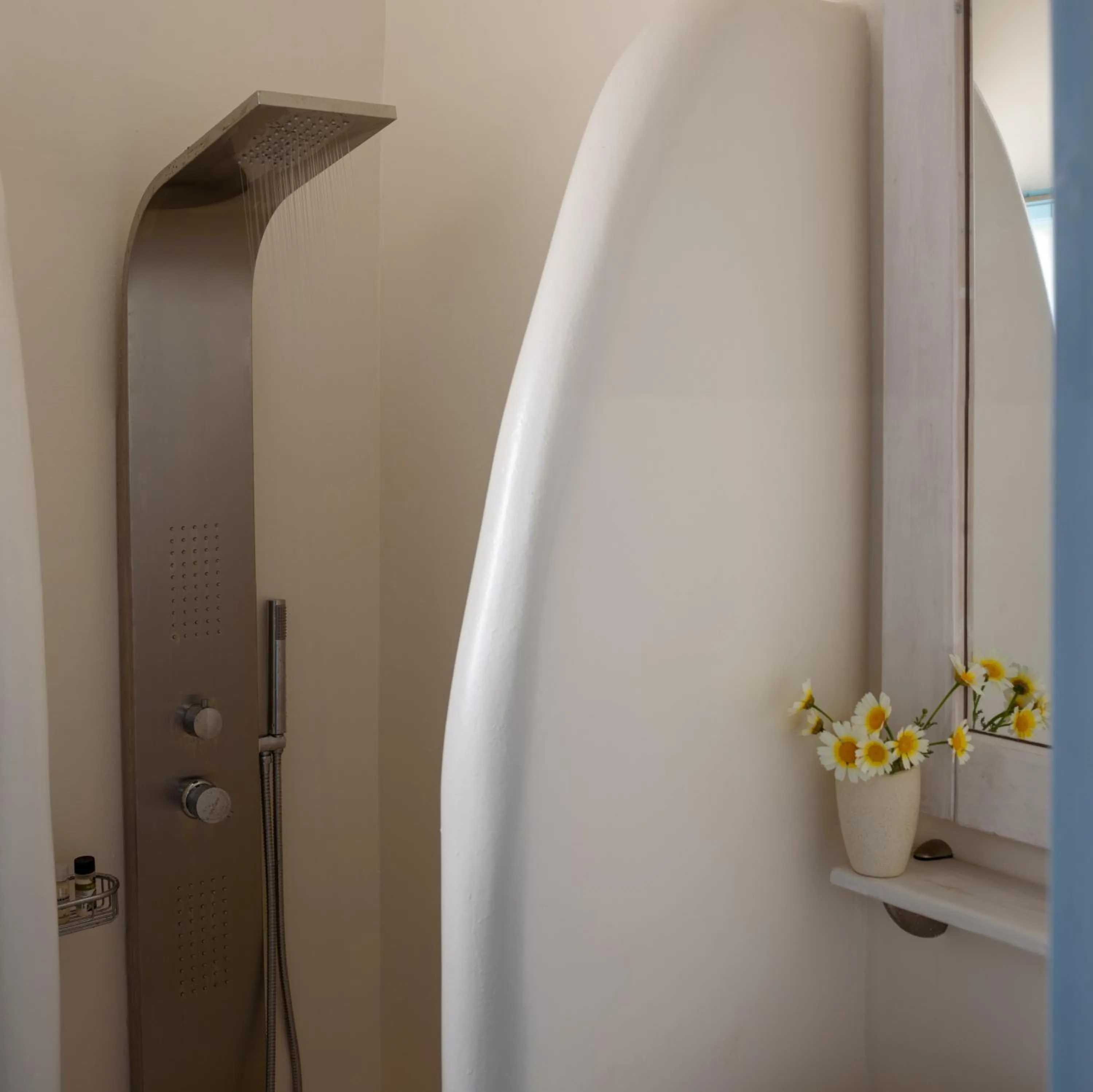 Shower in Kalestesia Suites