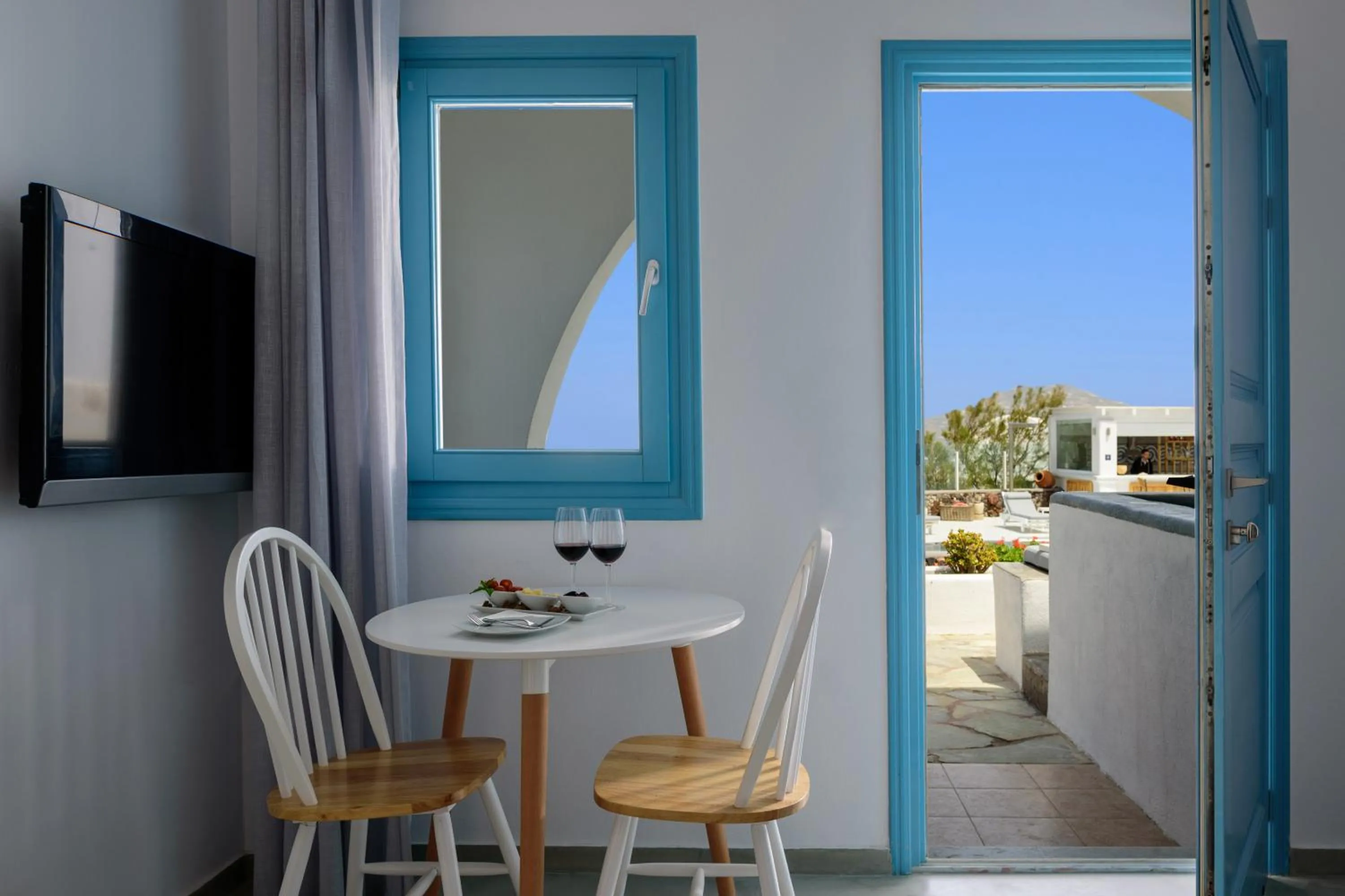 Patio in Kalestesia Suites