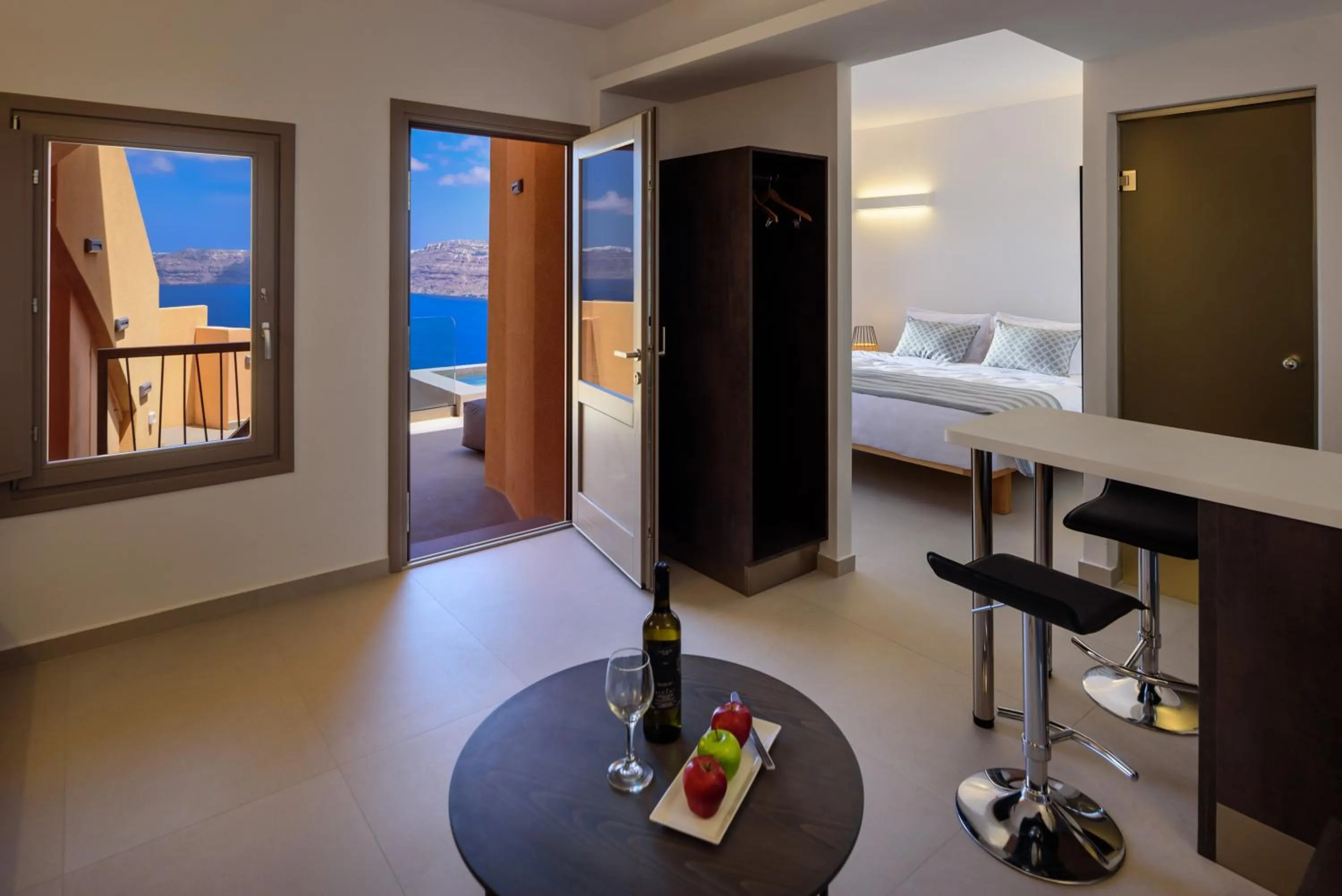 Bed in Kalestesia Suites