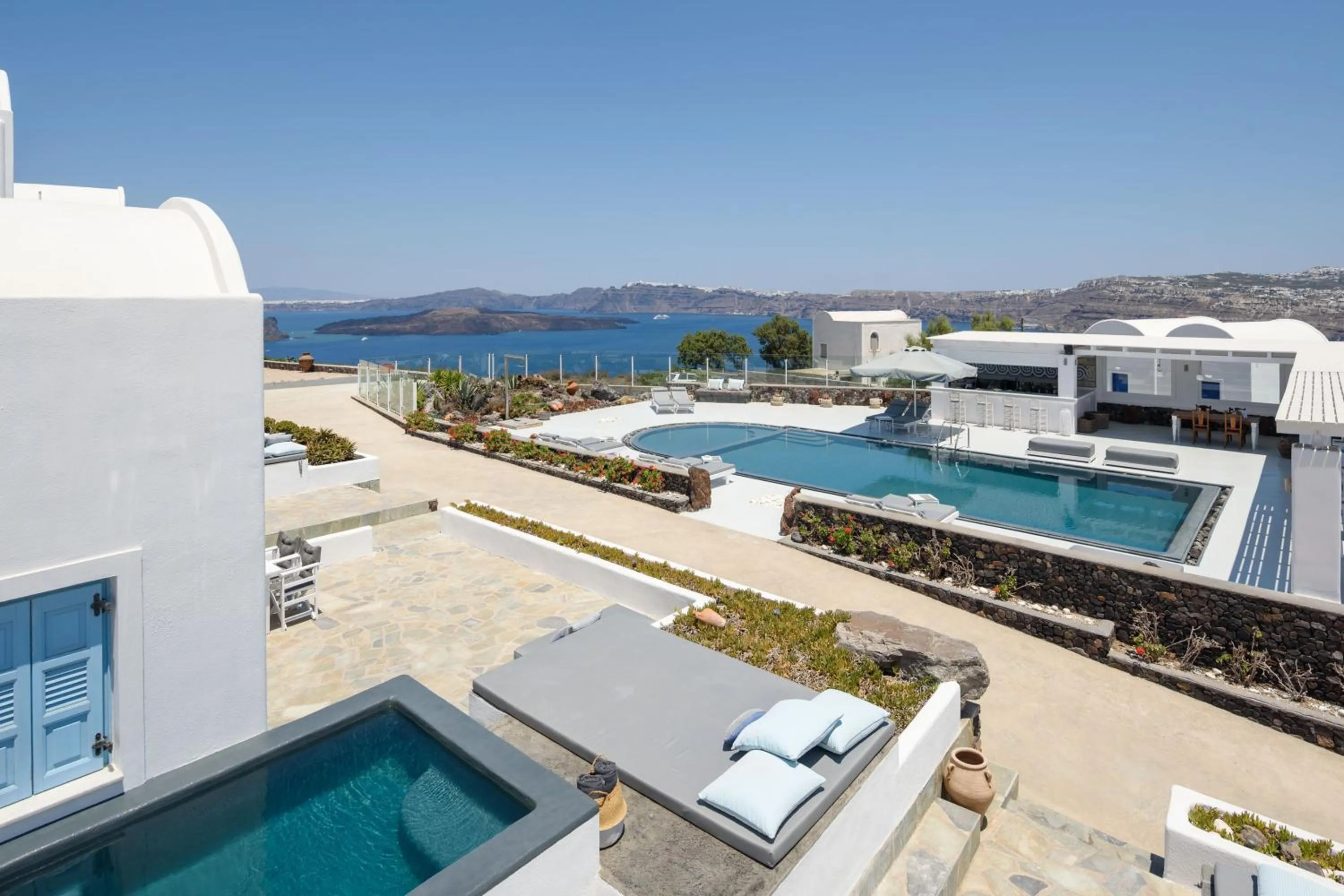 Patio in Kalestesia Suites