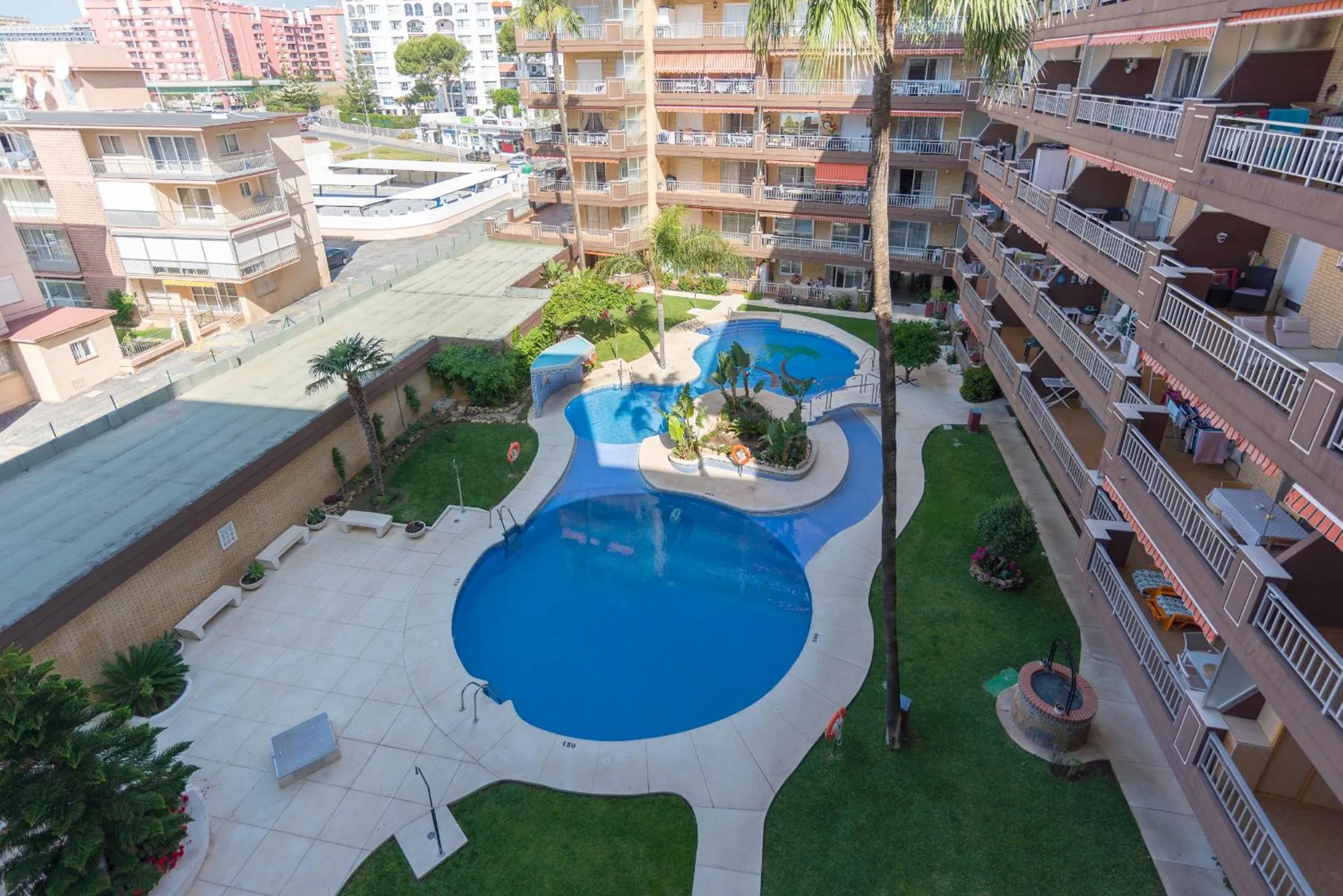 Bird's eye view in MalagaSuite Palm Beach Fuengirola