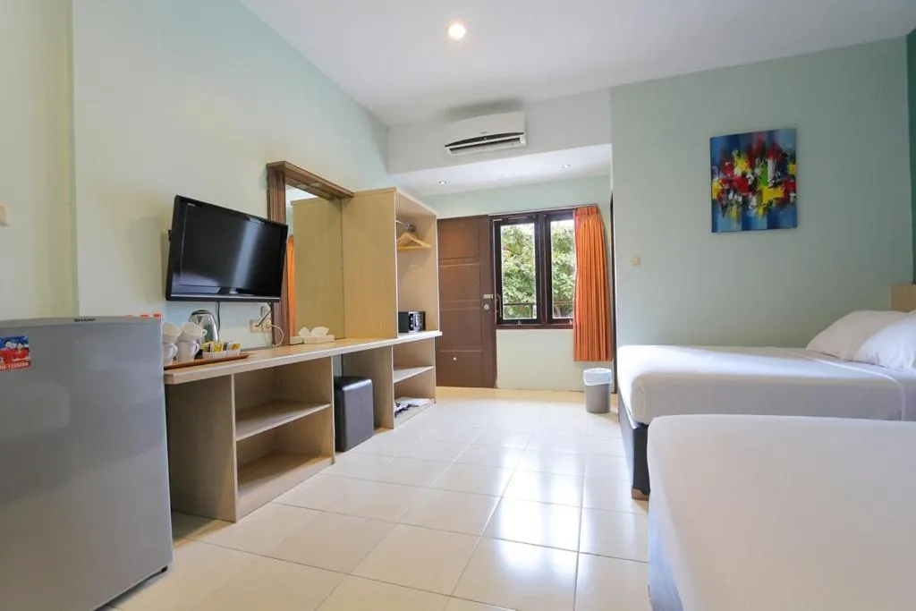 Bed in Sun In Pangandaran Hotel