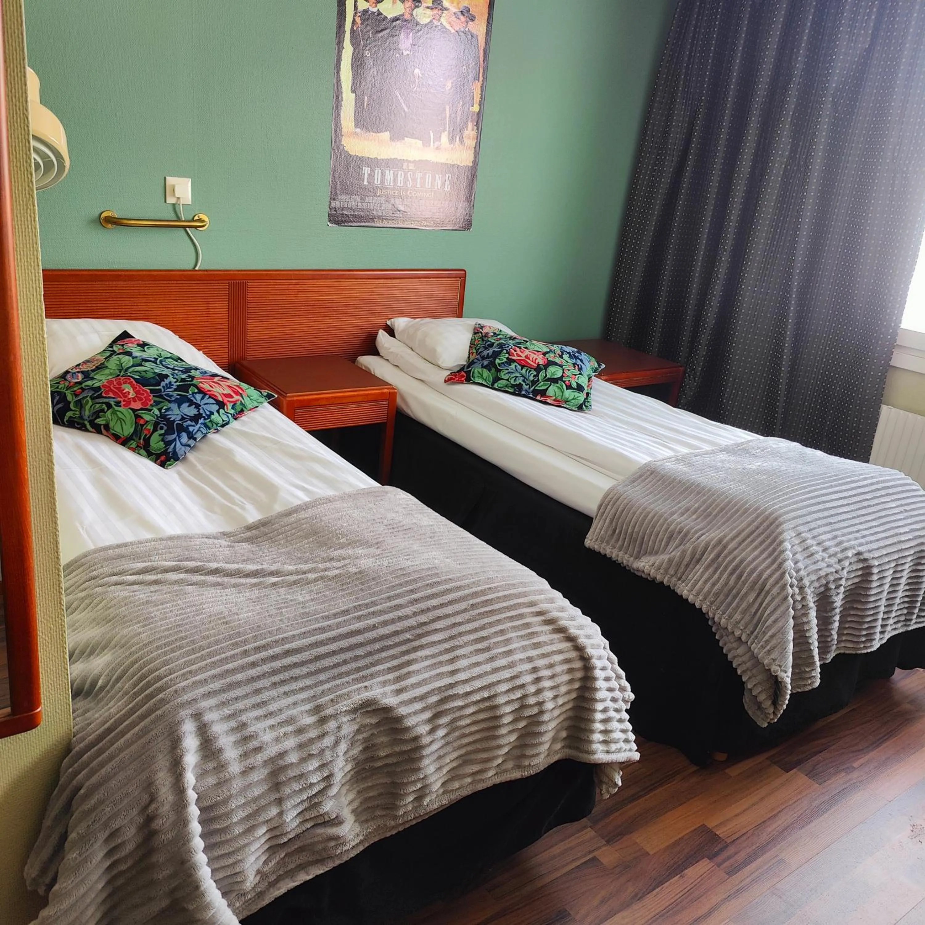 Bed in Highway Hotel