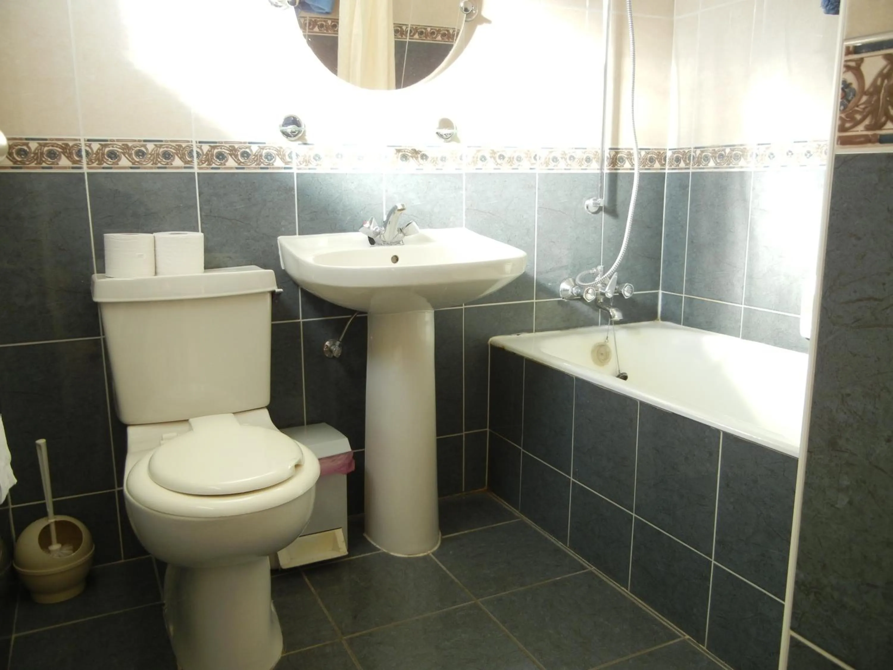 Bathroom in Tsialis Hotel Apartments