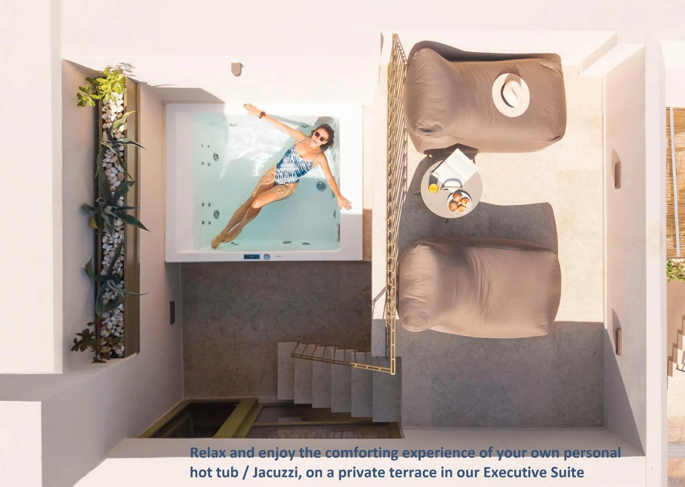 Hot Tub in Neratze Hammam Suites