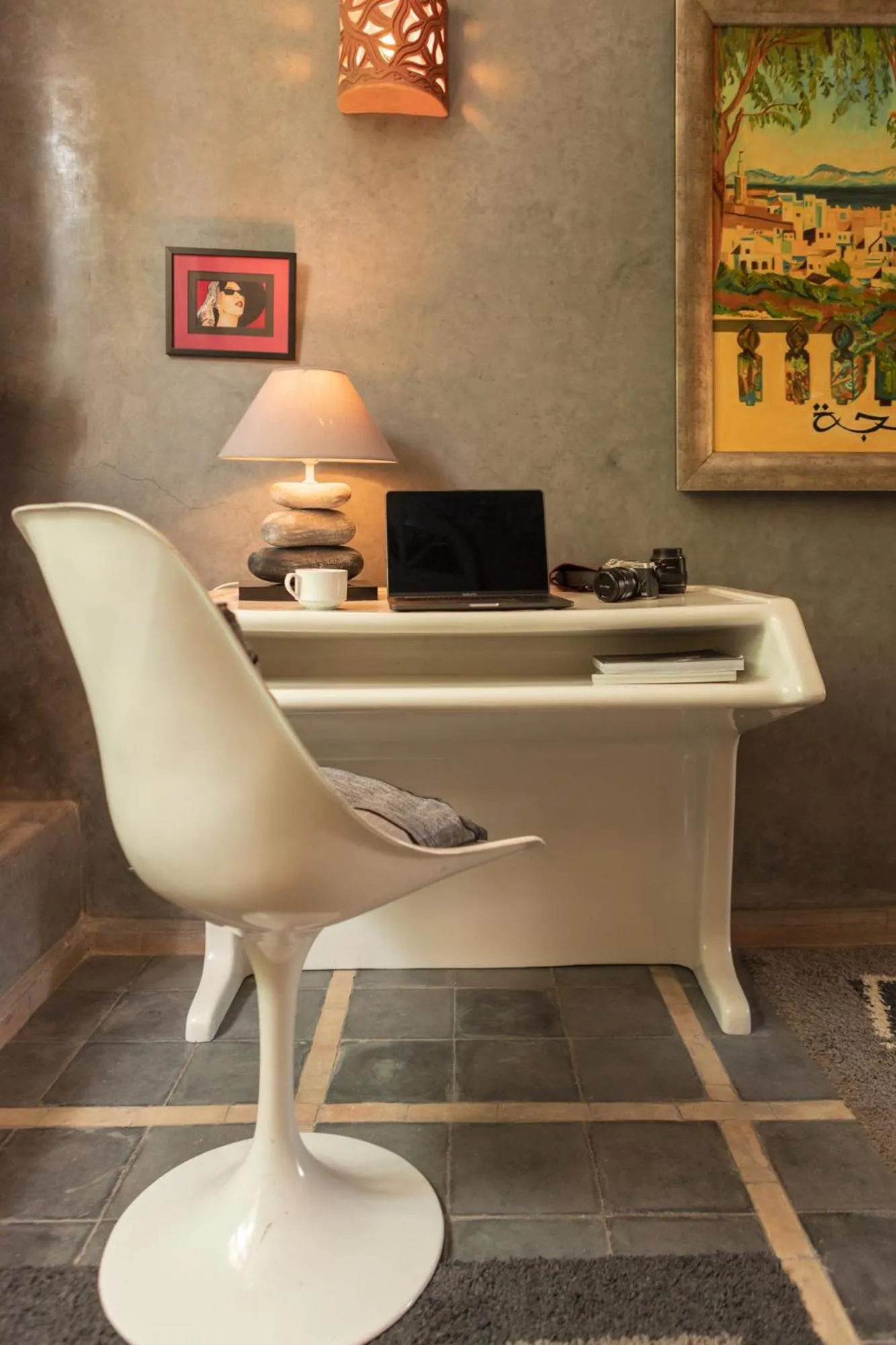 Seating area in La Maison de Tanger