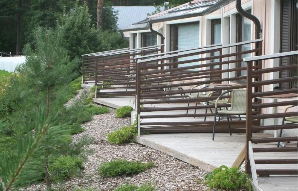 Patio in Jääskän Loma Apartment Hotel Härmä