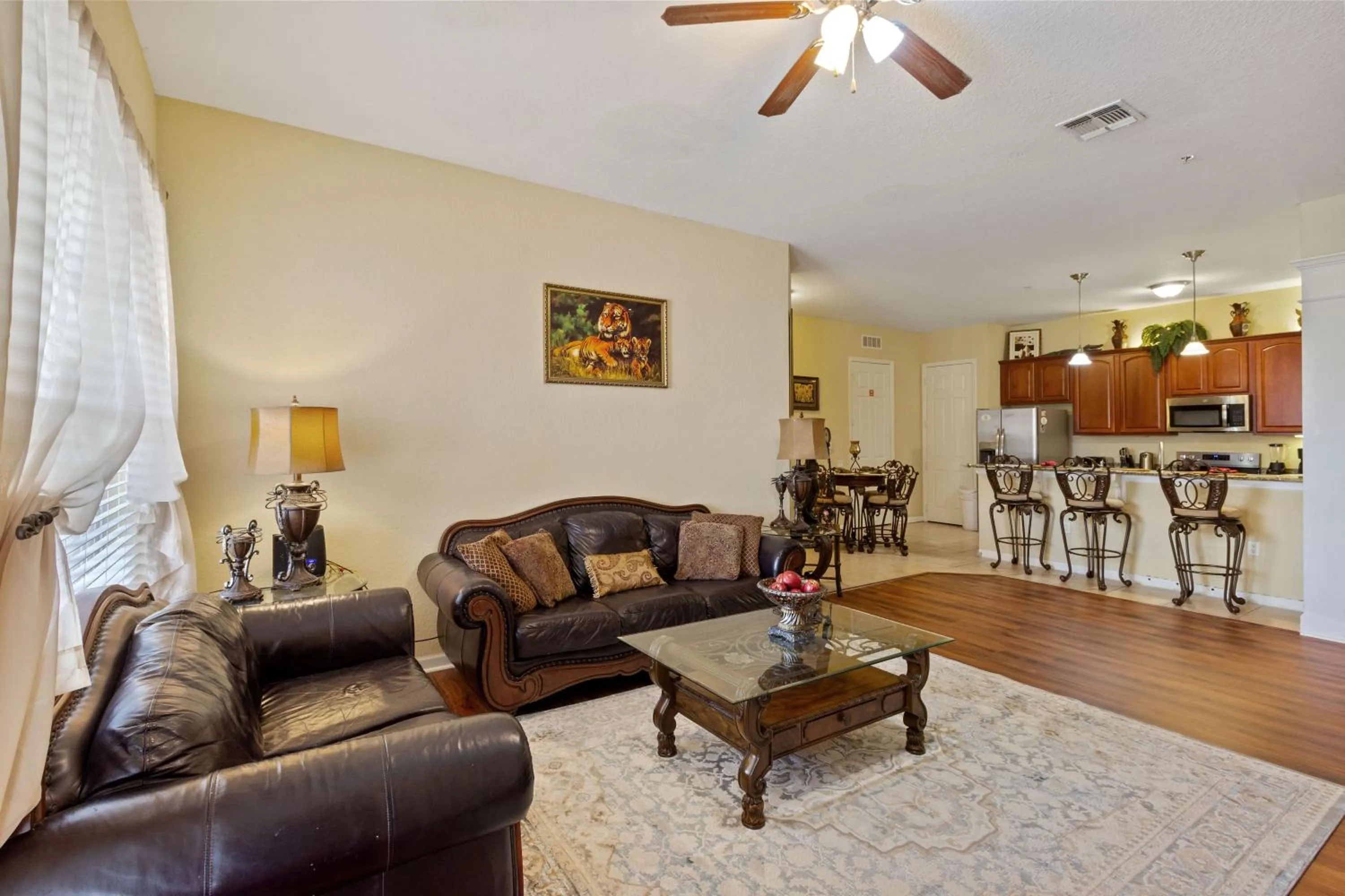 Living room in Executive 3 Bedroom Villa at Universal,Convention Center, Vista Cay